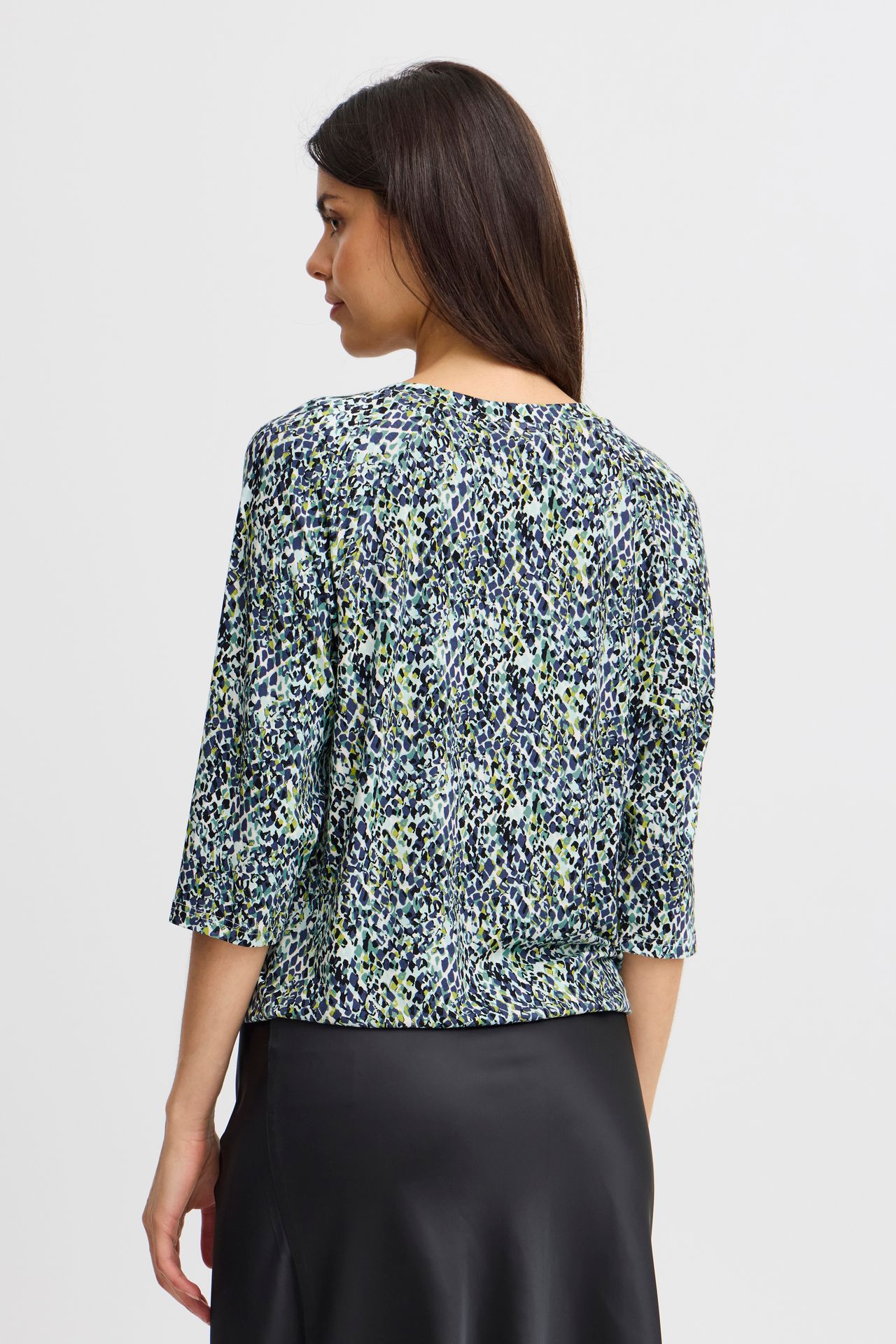 Fransa frFlora tee 3 Green Bay aop 2900152490064