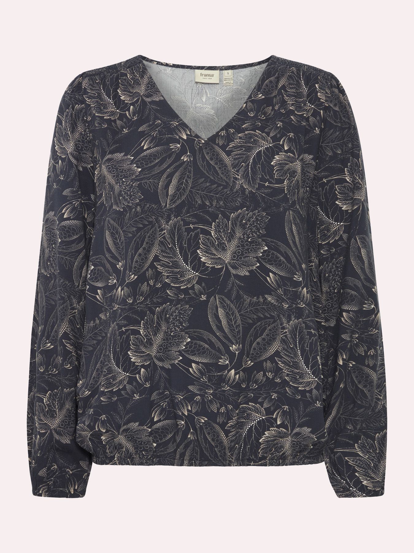 Fransa frKiki bl 3 Dark Peacoat aop 2900152515033