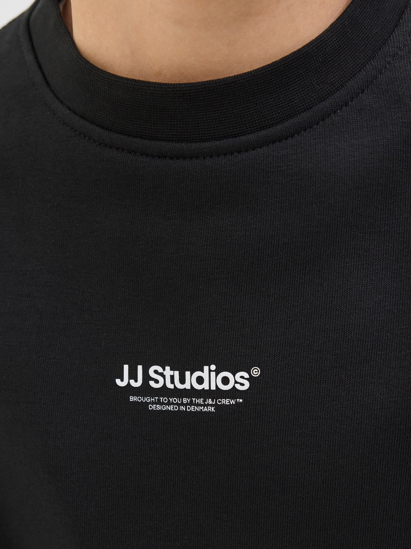 Jack & Jones JJESOHO SWEAT CREW NECK JNR Black 2900152542046