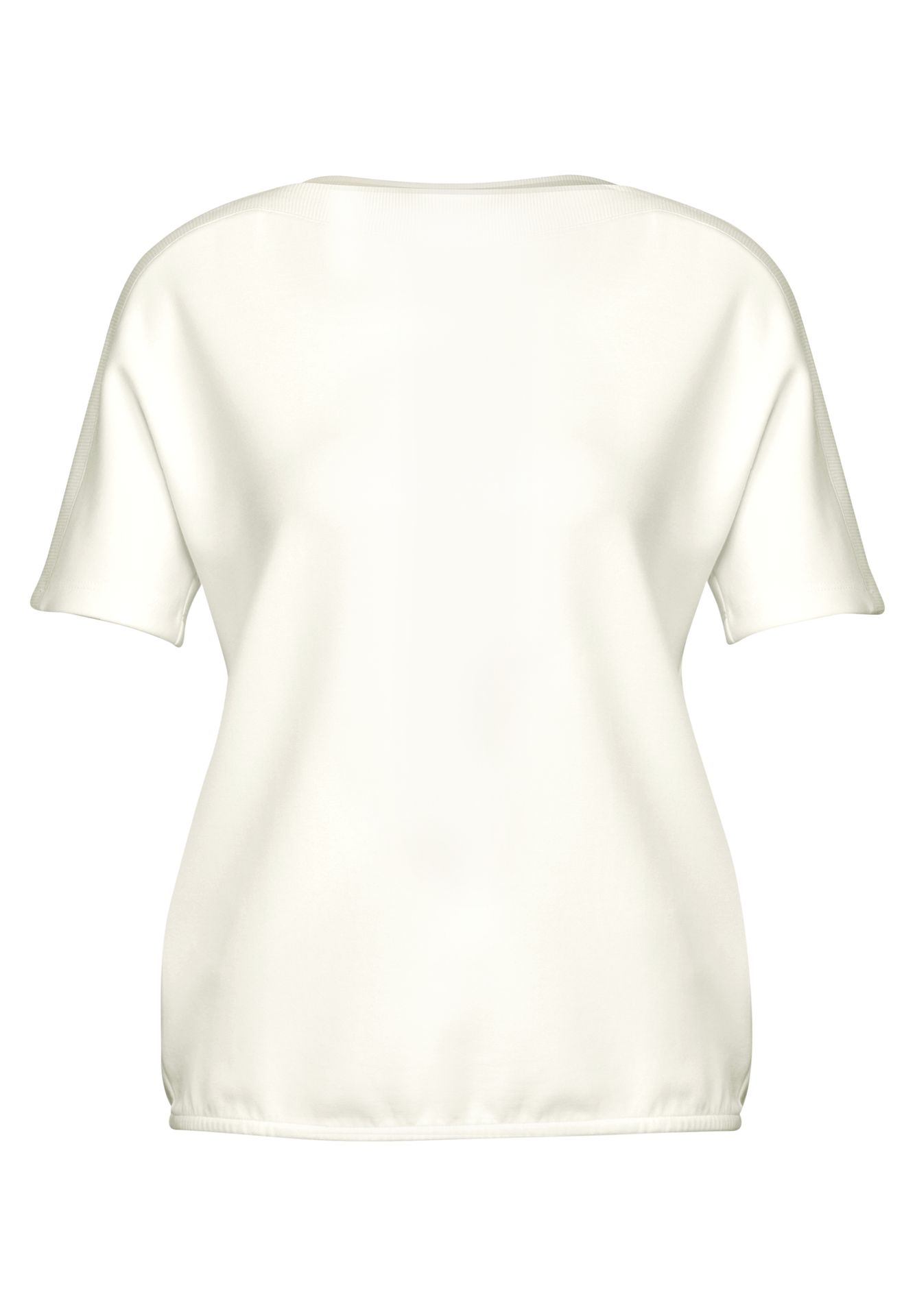 Street-One A322900 LTD QR u-boat shirt w.rib c off white 00111236-L0019000200000506