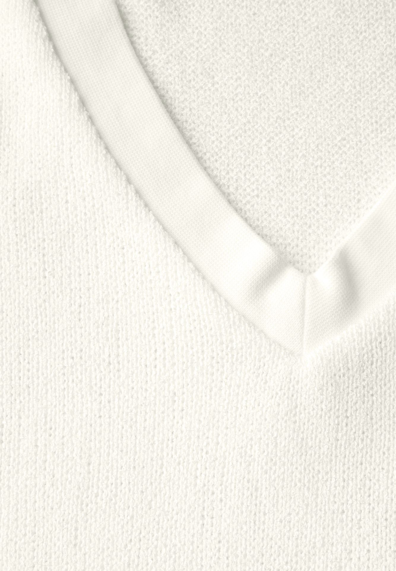 Street-One A322901 LTD QR v-neck knit look shi off white 2900152588037