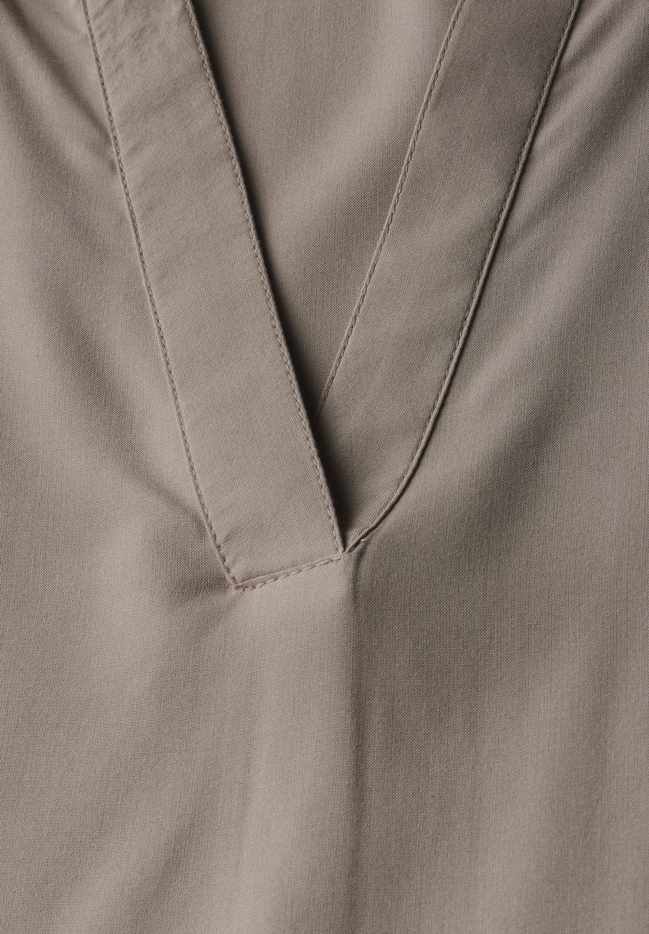 Street-One A345525 QR Splitneck blouse w turn- vintage stone 2900152859021