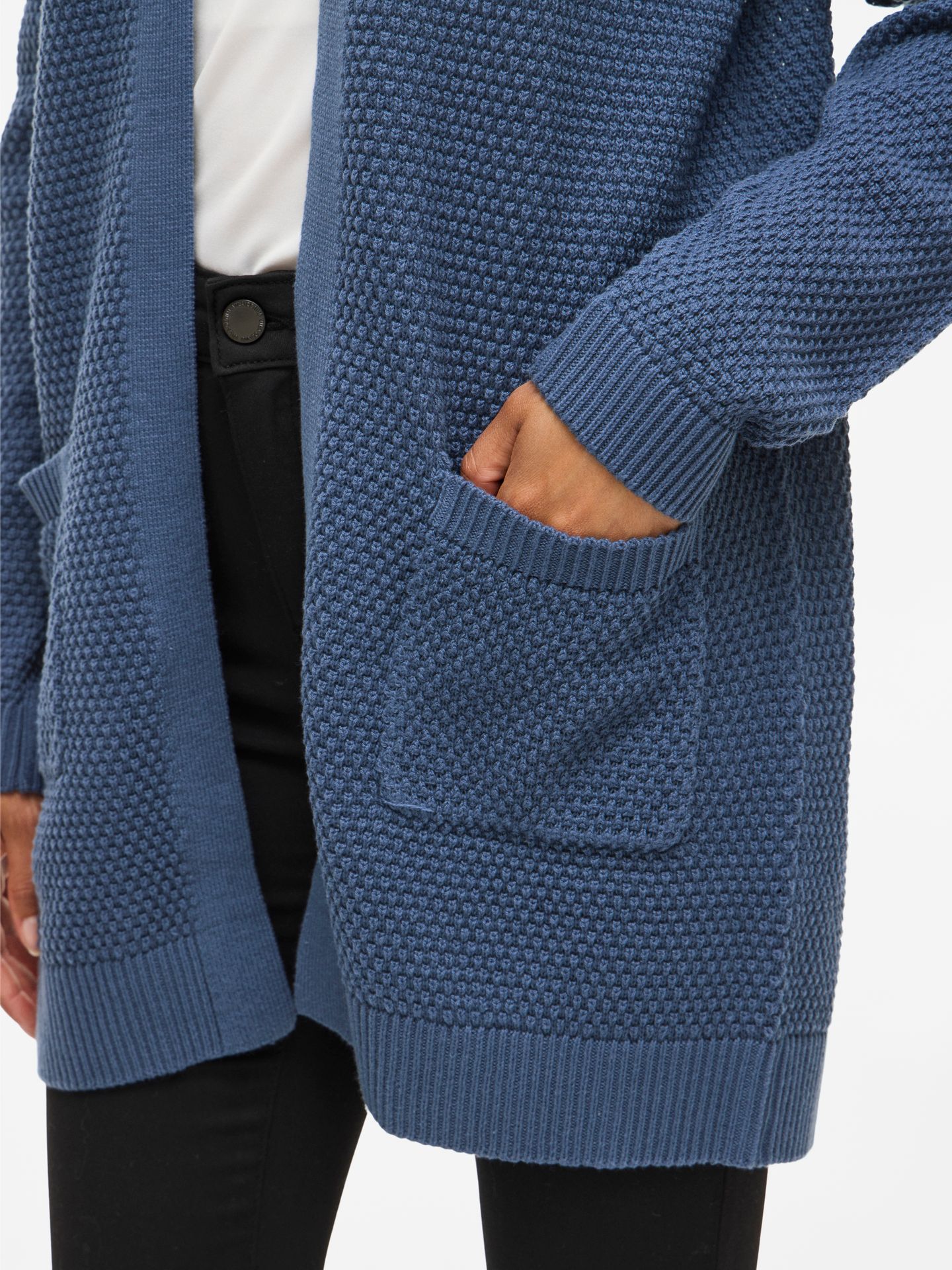 vila VIDALO L/S KNIT CARDIGAN- NOOS Vintage Indigo 2900158872031 vila VIDALO L/S KNIT CARDIGAN- NOOS Vintage Indigo 2900158872031
