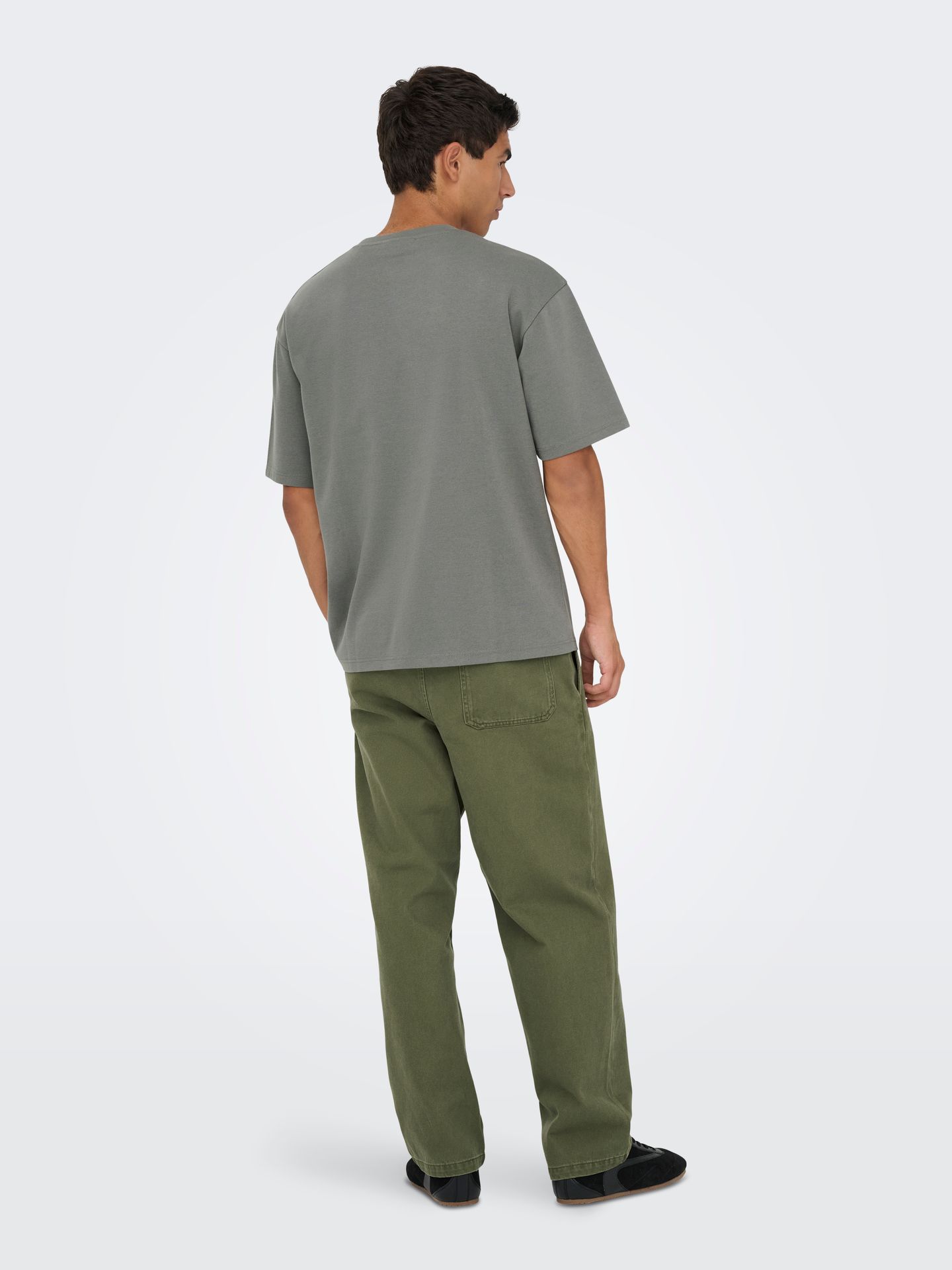 Only & Sons ONSCASPIAN AIRFLEX AUT SS TEE NOOS Castor Gray 2900162727013