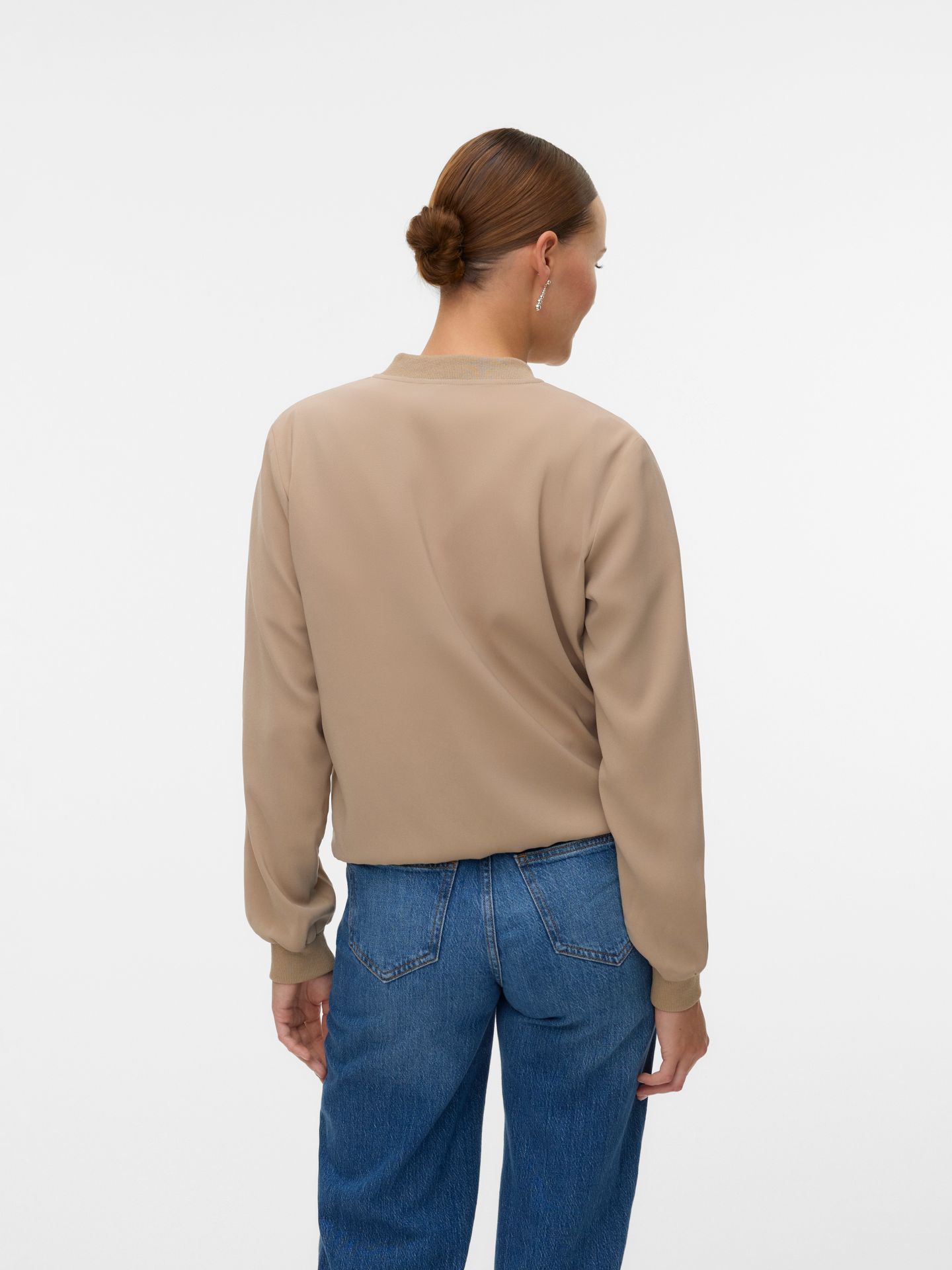 Vero Moda VMCOCO L/S BOMBER GA NOOS Silver Mink 2900158746059