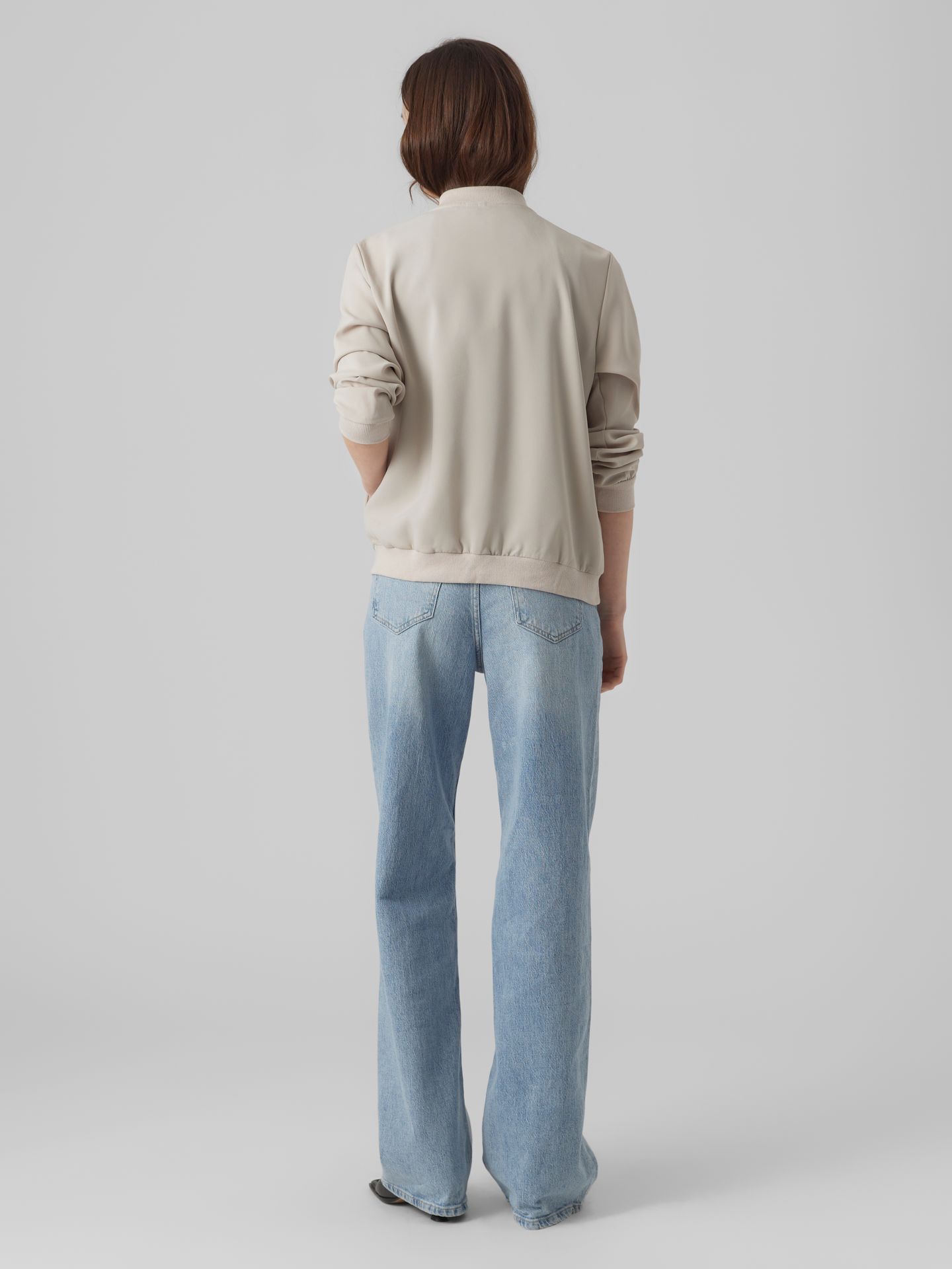 Vero Moda VMCOCO L/S BOMBER GA NOOS Silver Lining 2900152756023