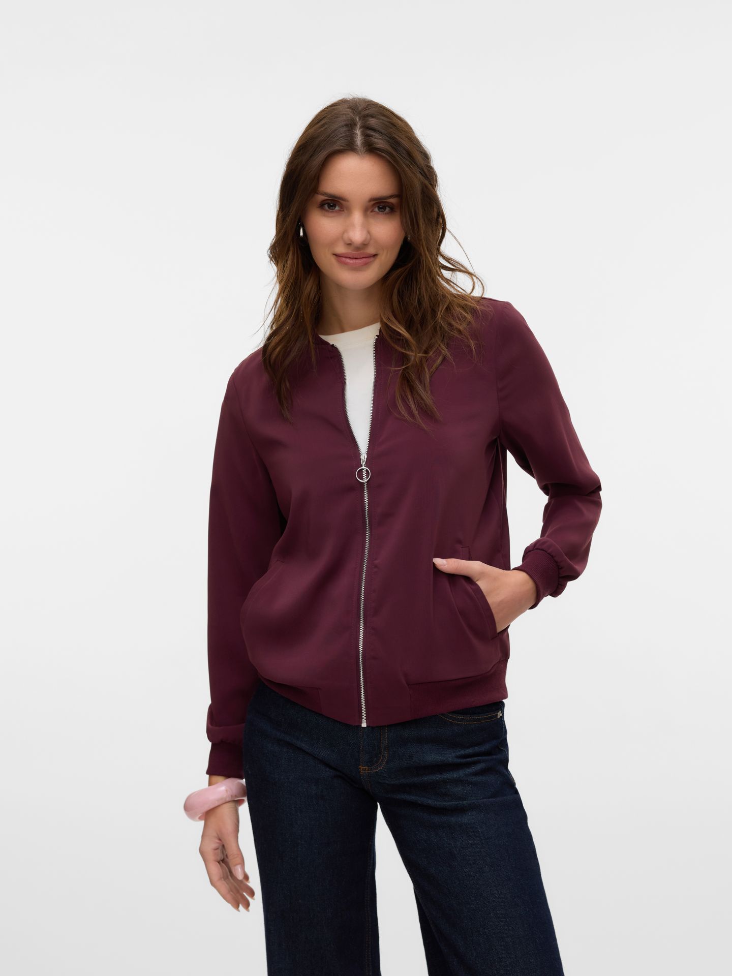 Vero Moda VMCOCO L/S BOMBER GA NOOS Winetasting 2900168916022