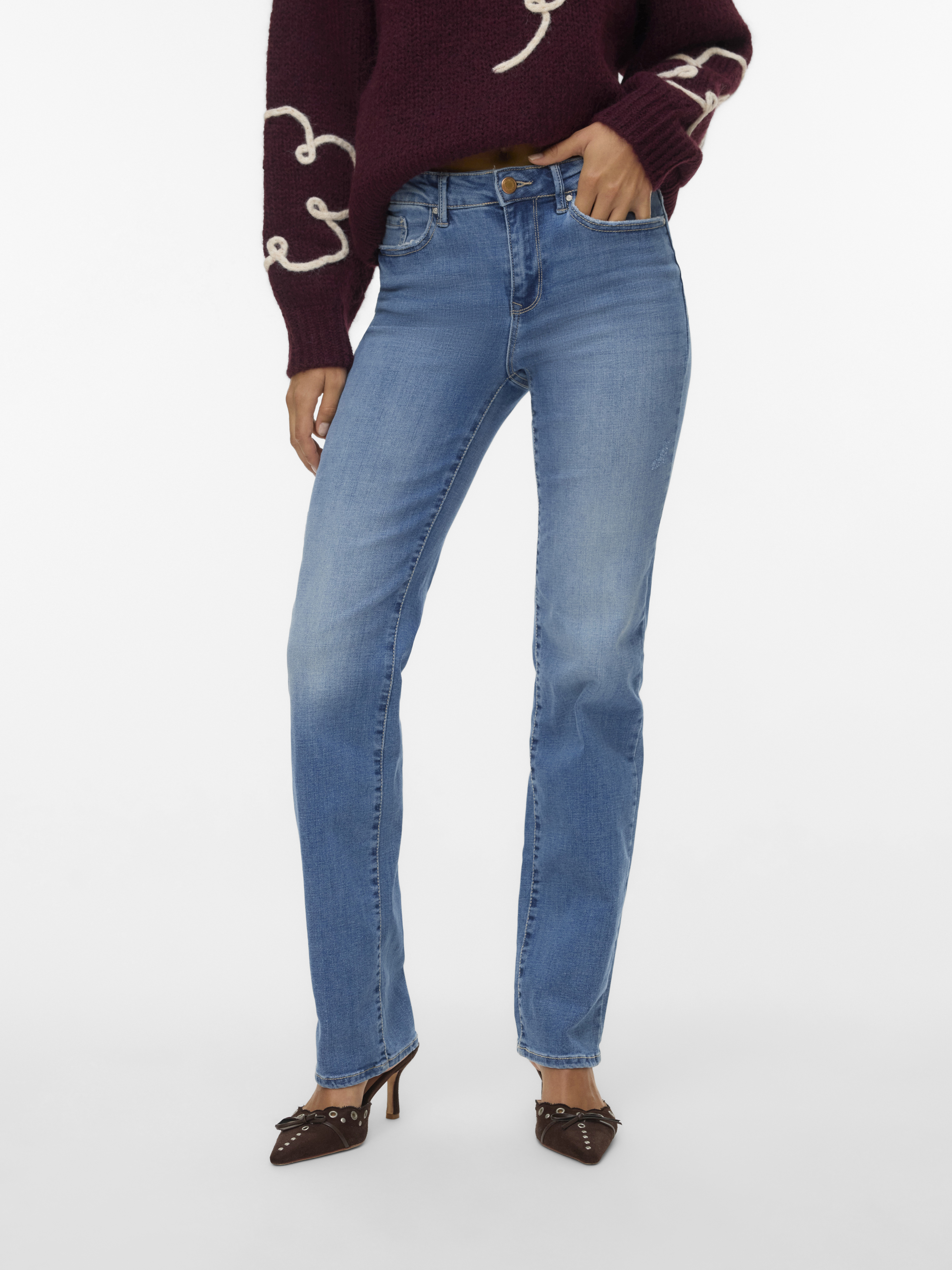 vmflash mr straight jeans li347 ga | Vero Moda | Jeansinn.nl