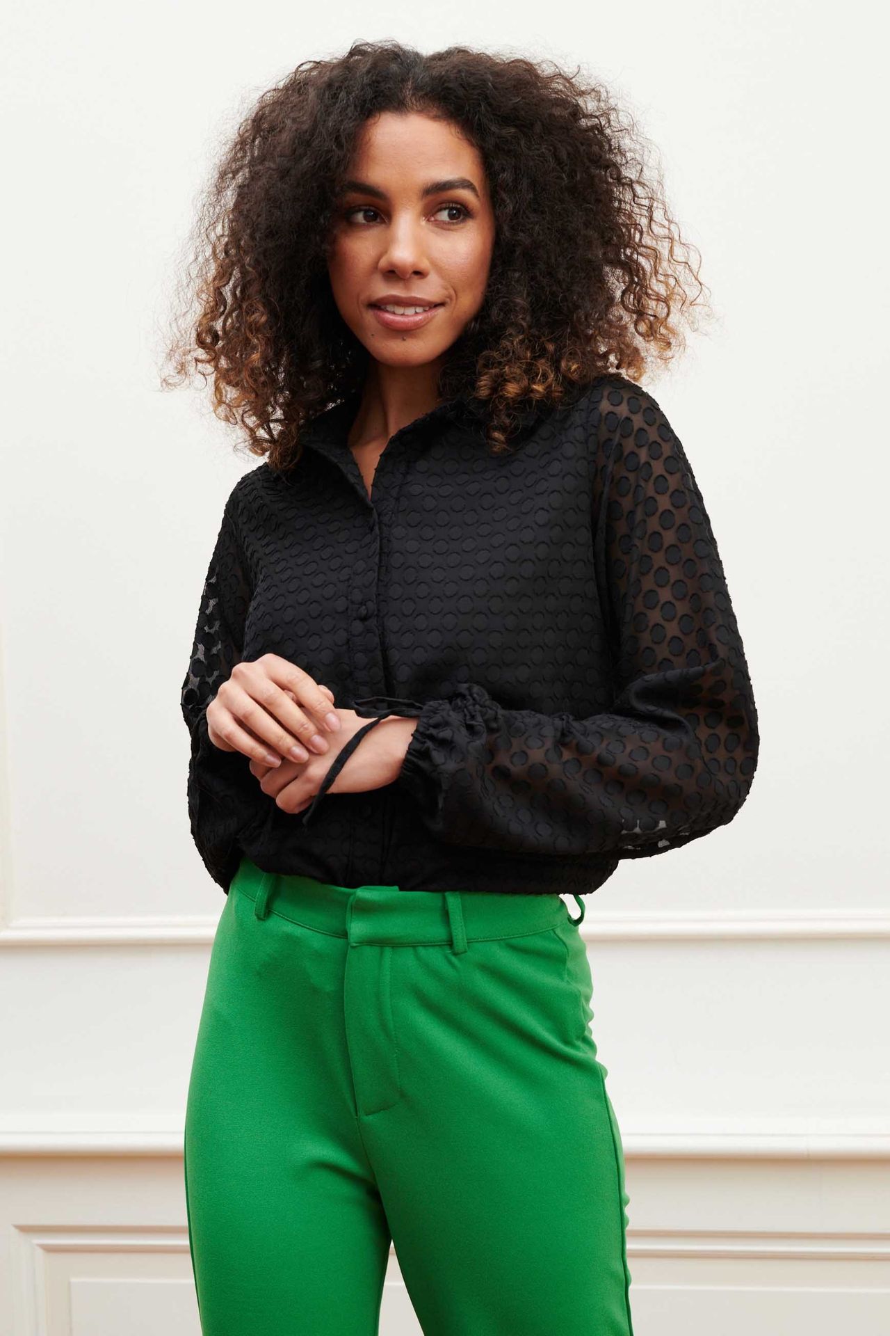 Lofty Manner Blouse Rosalie 600 black 2900152912030