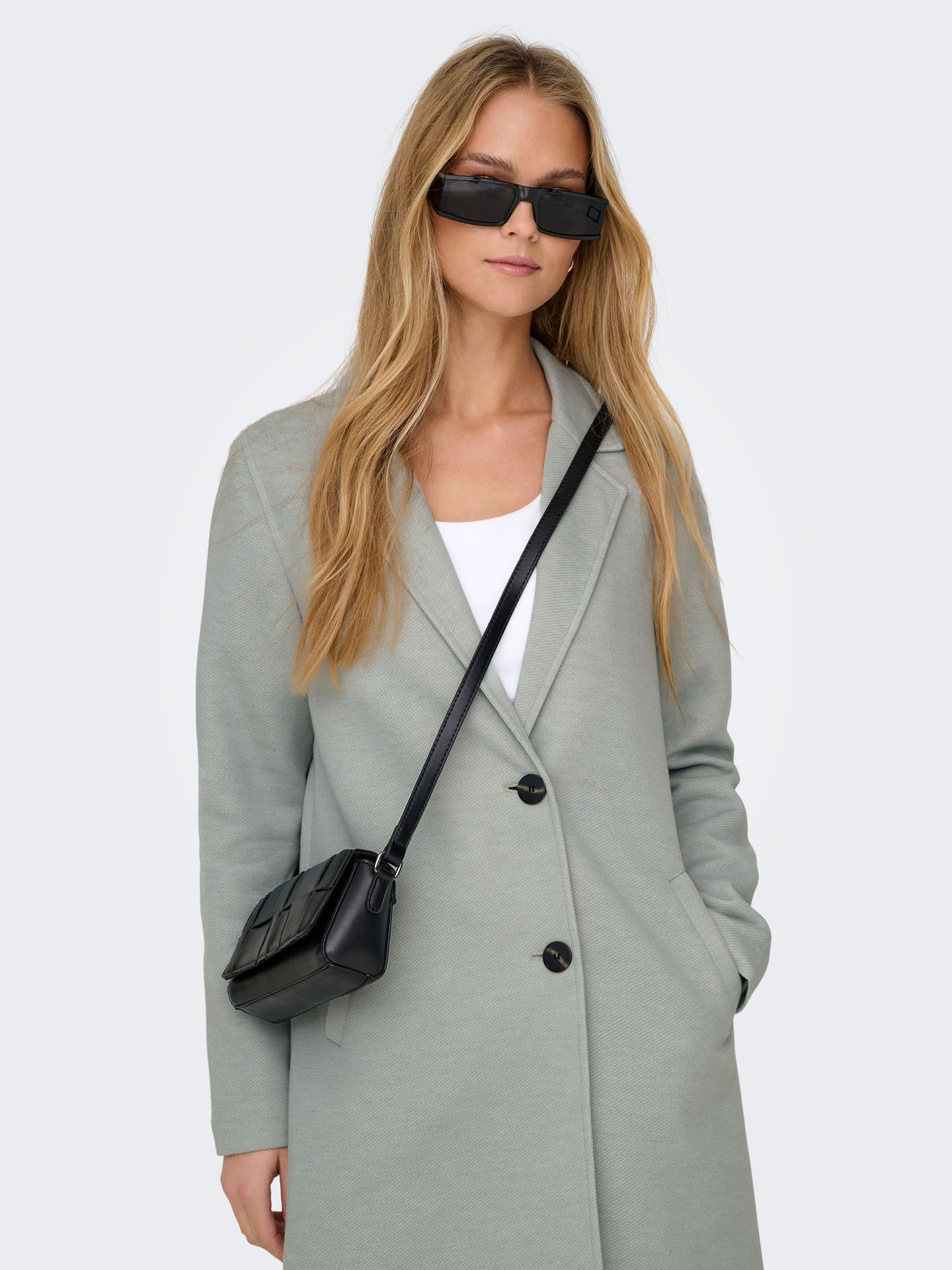 Only ONLSEDONA CARRIE COAT OTW NOOS Lichen/Melange 2900152949036