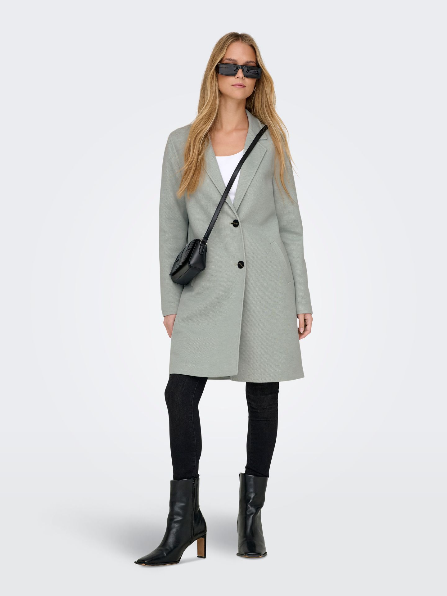 Only ONLSEDONA CARRIE COAT OTW NOOS Lichen/Melange 2900152949036