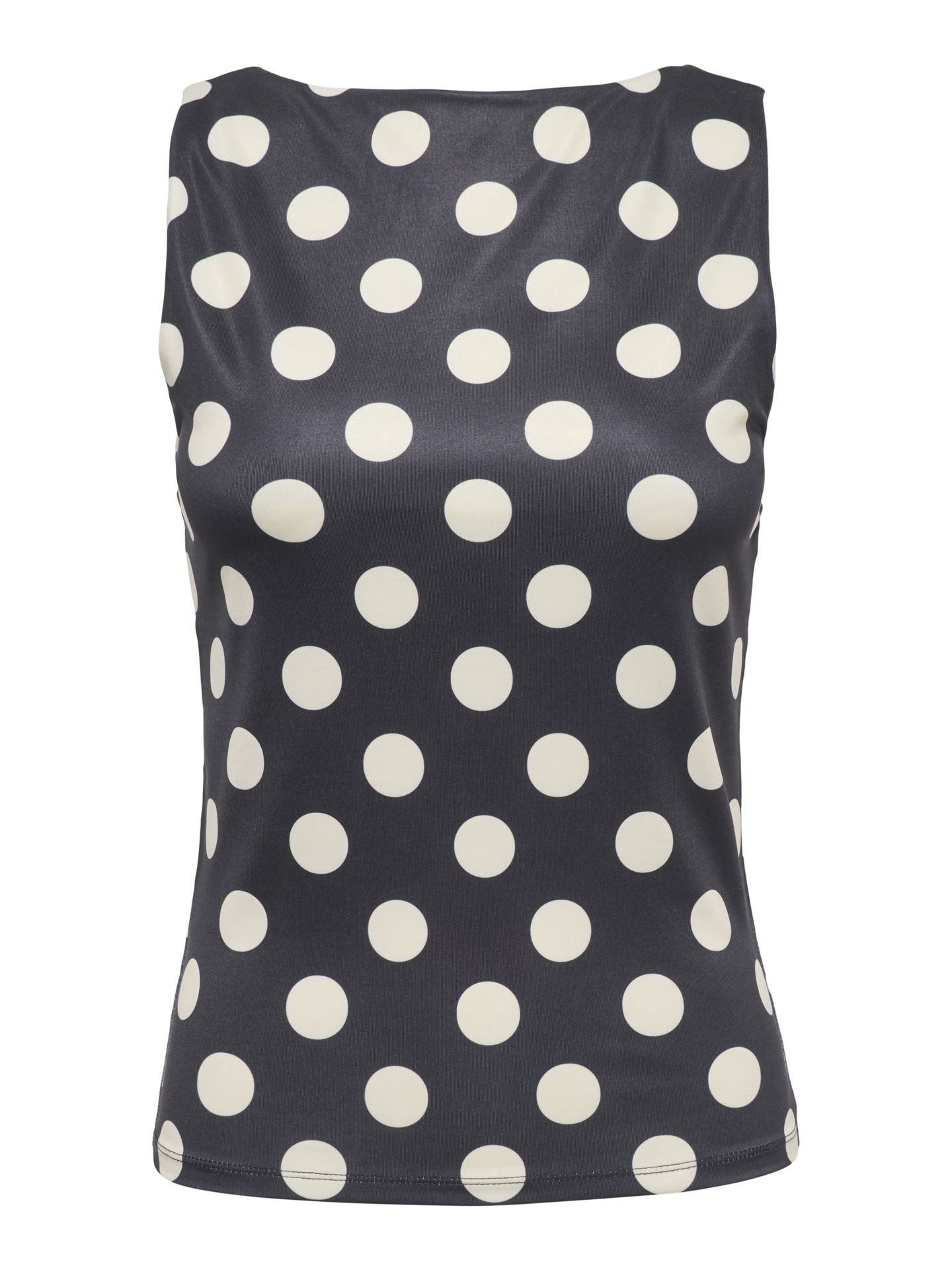 Only ONLLONE AOP LEO 2-WAY S/L TOP JRS Chocolate Torte/CLOUD CREAM DOTS 2900171723013