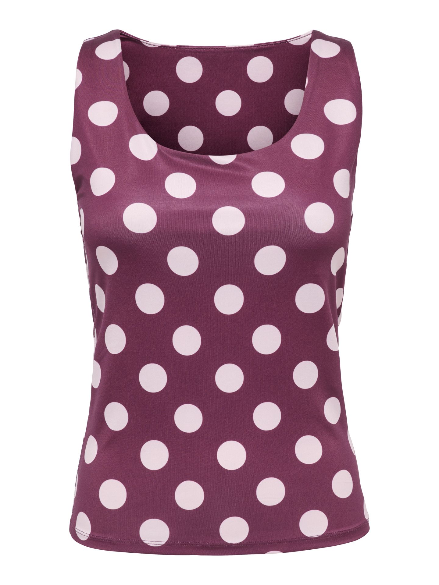 Only ONLLONE AOP LEO 2-WAY S/L TOP JRS Fig/PARFAIT PINK DOTS 00111370-EKA26011400003811