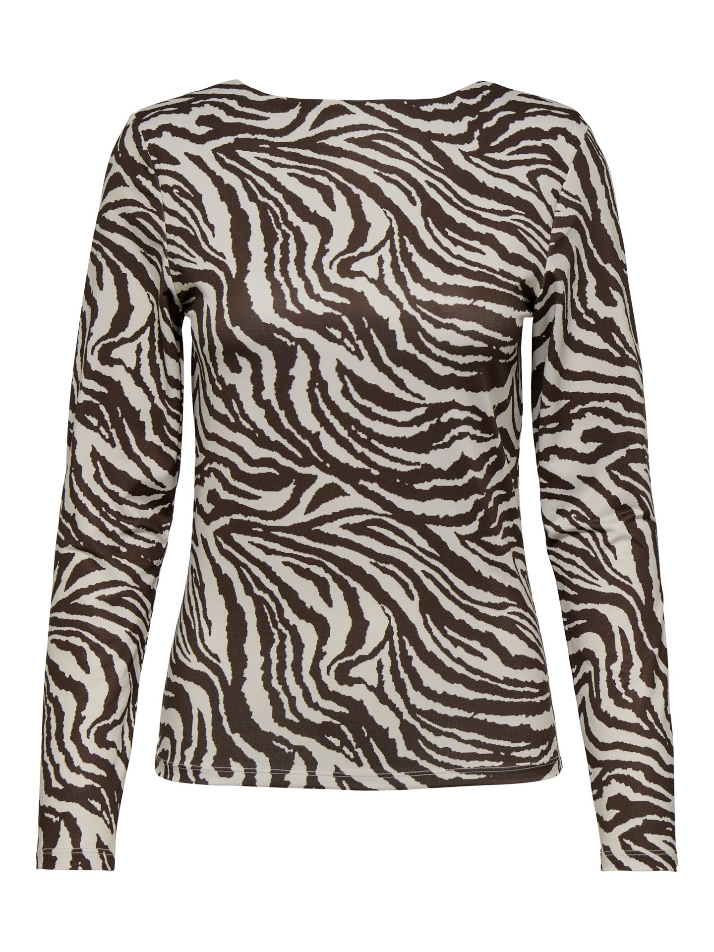 Only ONLLONE AOP L/S TWO WAY TOP JRS Demitasse/ZEBRA 2900152980015