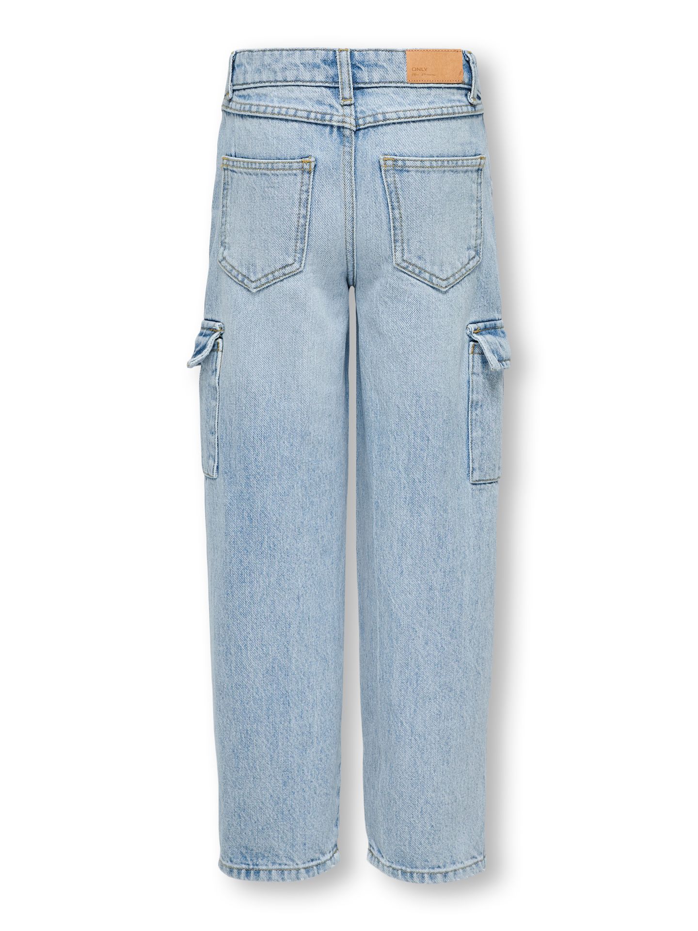 Only KOGHARMONY WIDE CARGO CARROT AZG NO Light Blue Denim 2900152955037