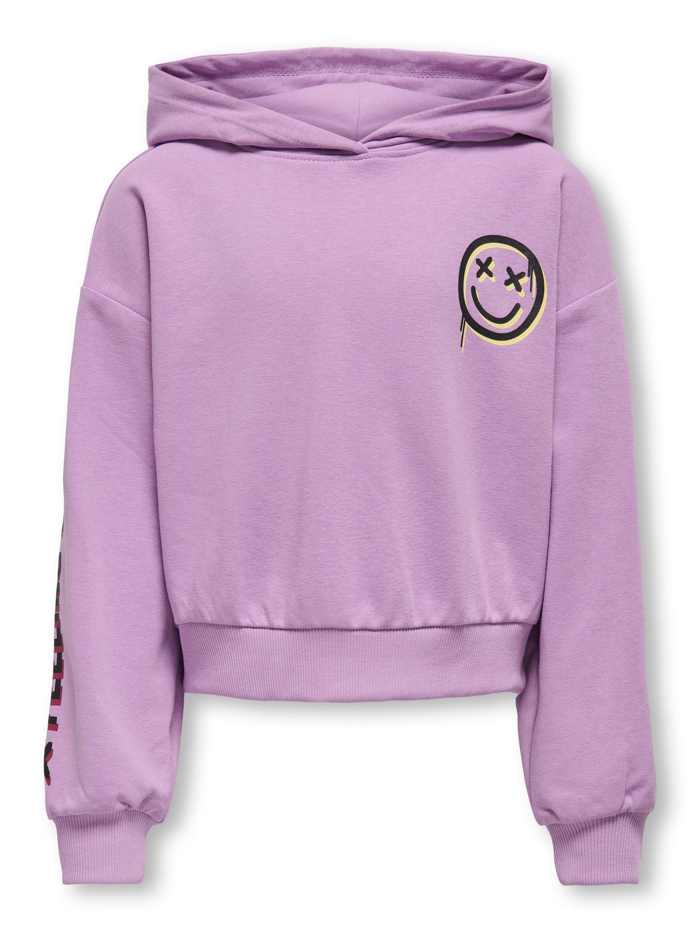 Only KOGSMILE LIFE L/S HOOD UB SWT NOOS African Violet/Carefree 2900152957024