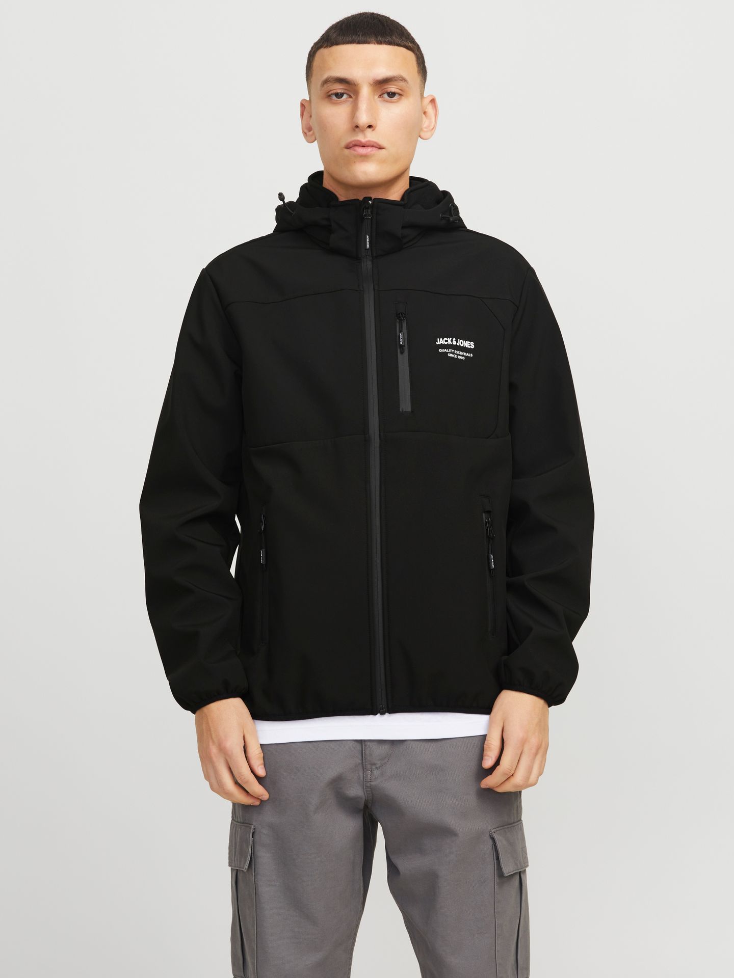 Jack & Jones JJTHEO SOFTSHELL JACKET Black 00111374-EKA26011400000232