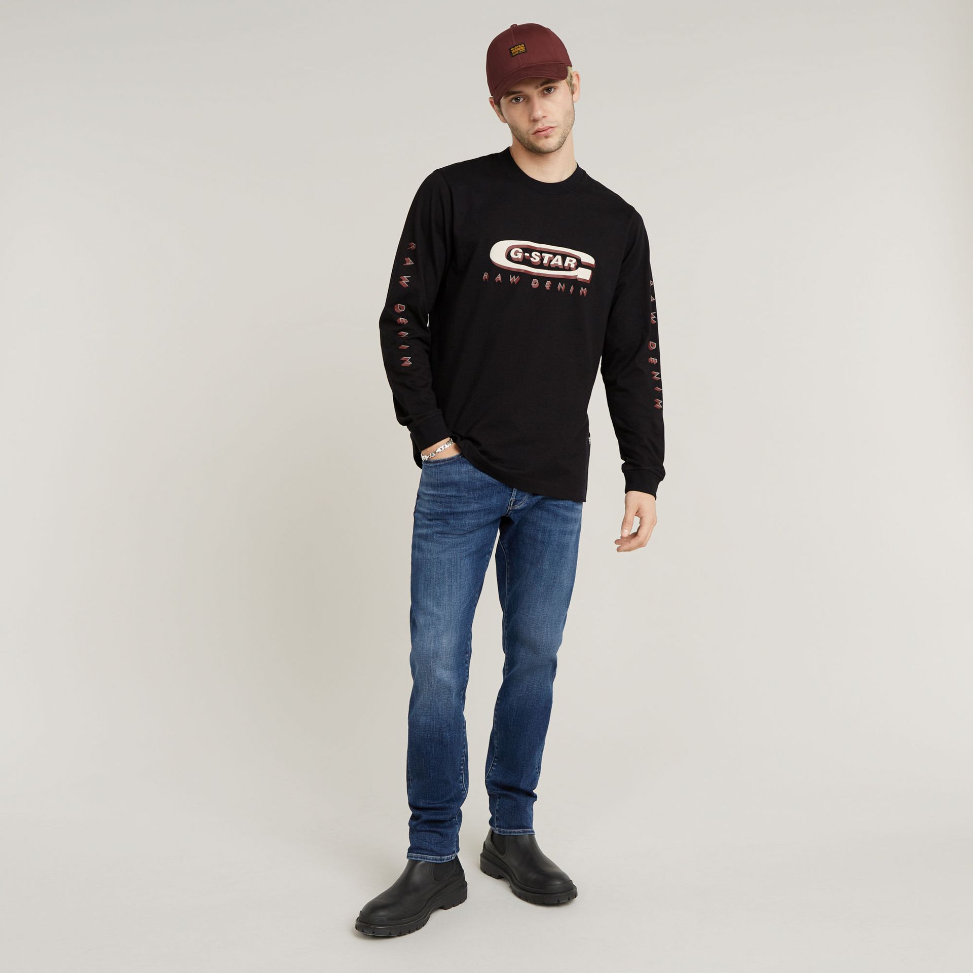 G-star Raw 3301 Slim 071 medium aged 2900152967658