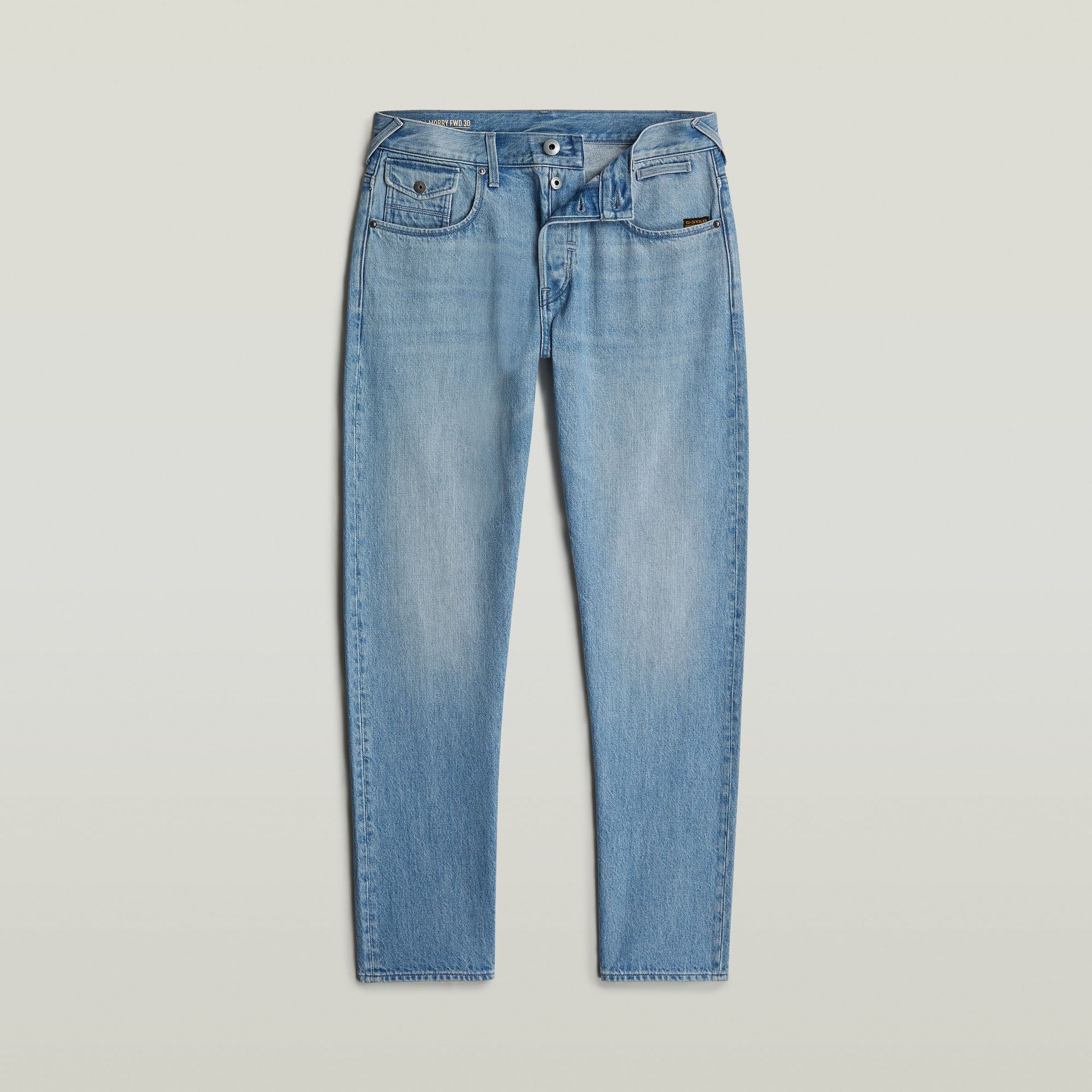 G-star Raw Morry FWD Regular Tapered G872 faded brilliant blue 2900152969508