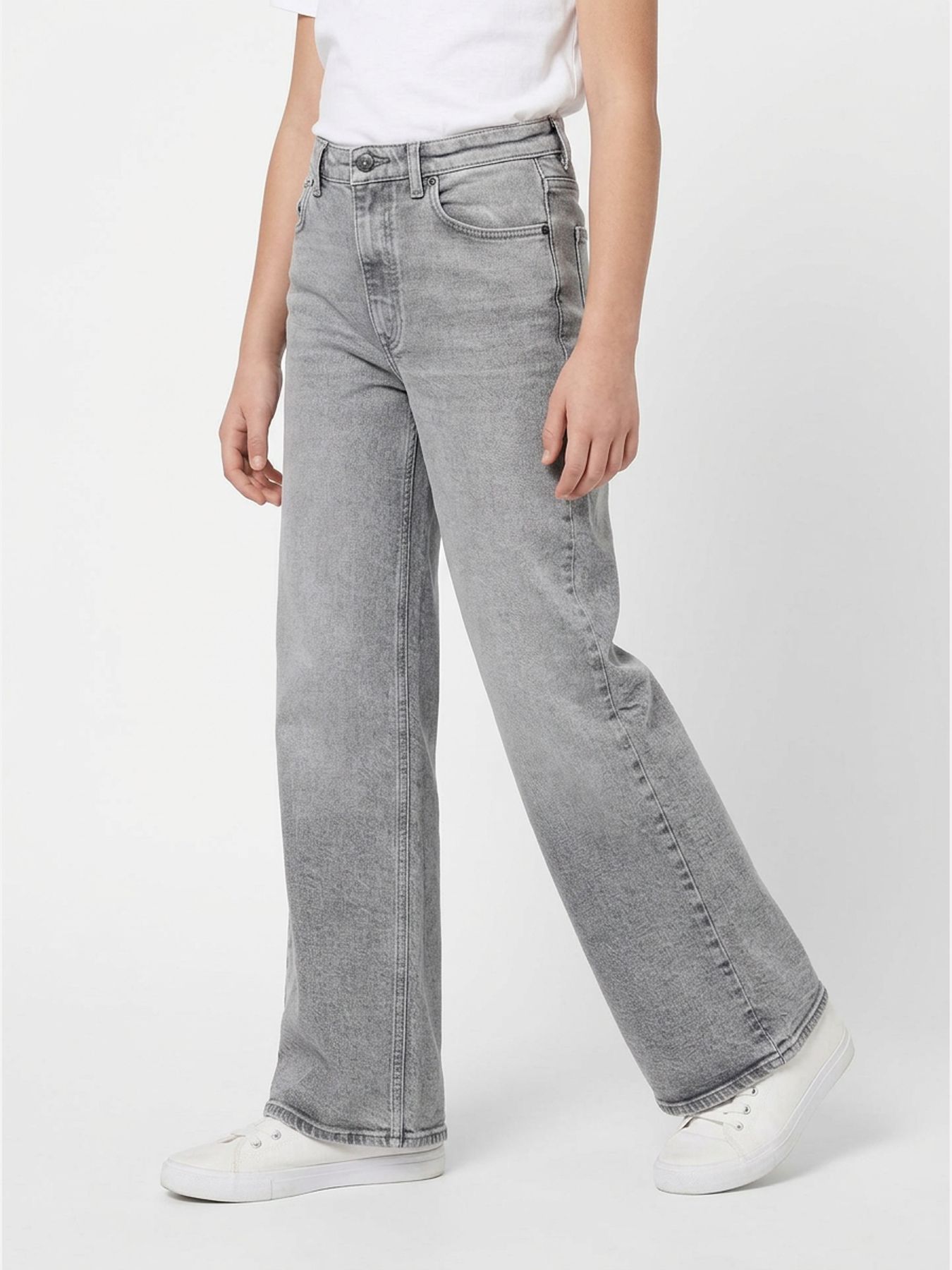 Kids Only KOGJUICY HW WIDE LEG REA707 DNM NOO Medium Grey Denim 00111388-EKA26011400000209