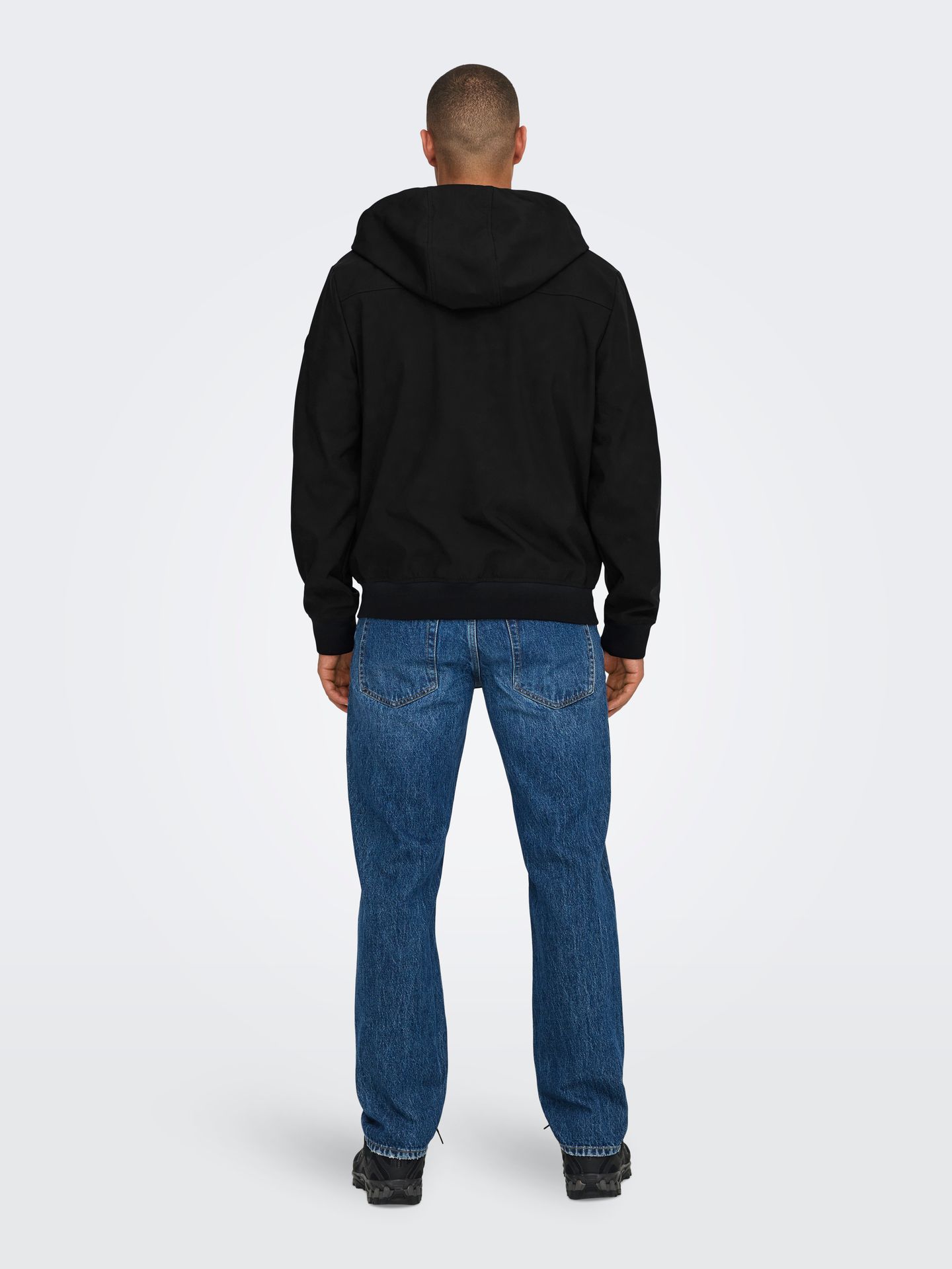 Only & Sons ONSBOWIE SOFTSHELL BOMBER NOOS Black 2900152988011