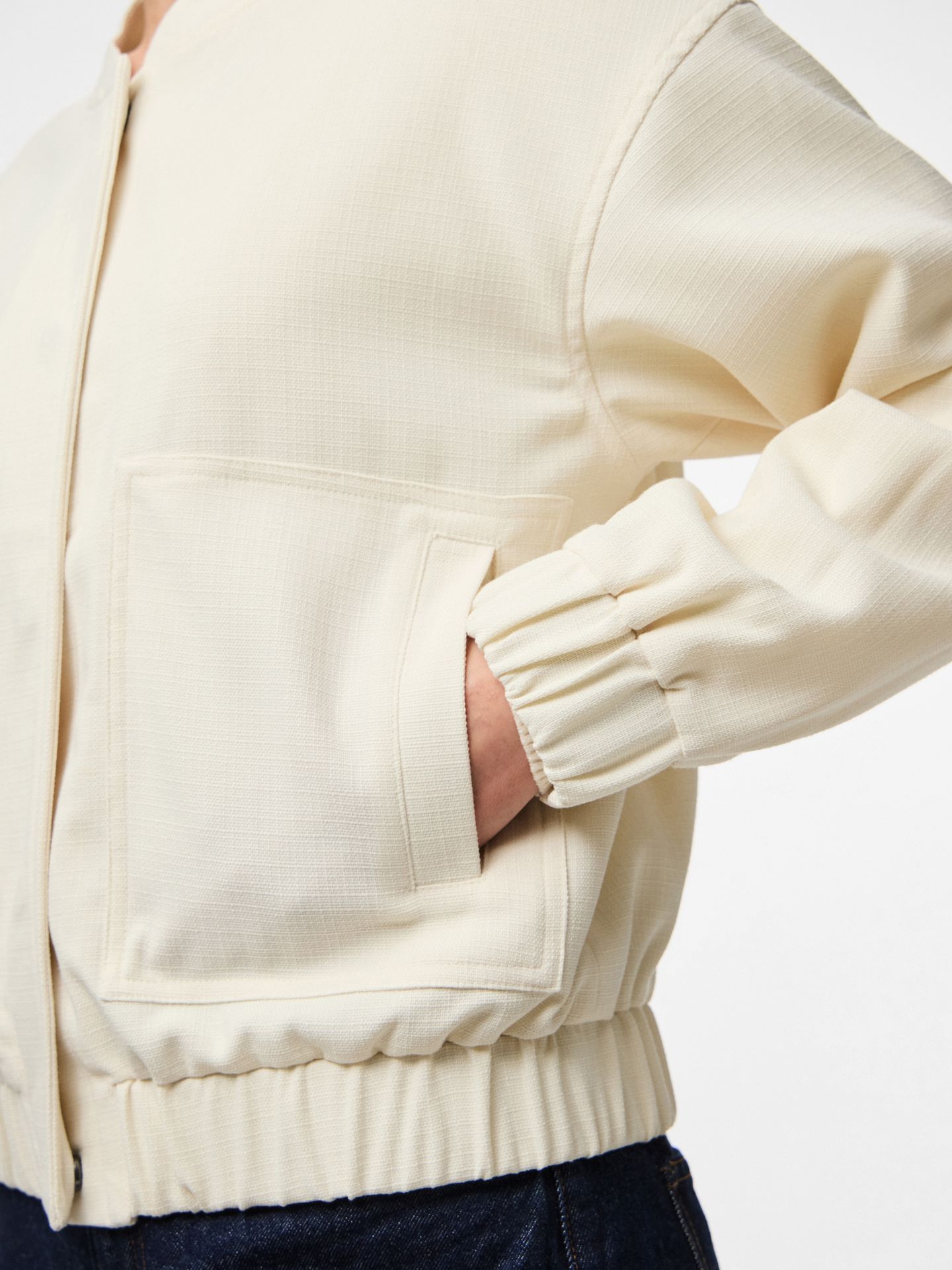 Pieces PCANNIE BOMBER NOOS BC Whisper White 2900152987014 Pieces PCANNIE BOMBER NOOS BC Whisper White 2900152987014