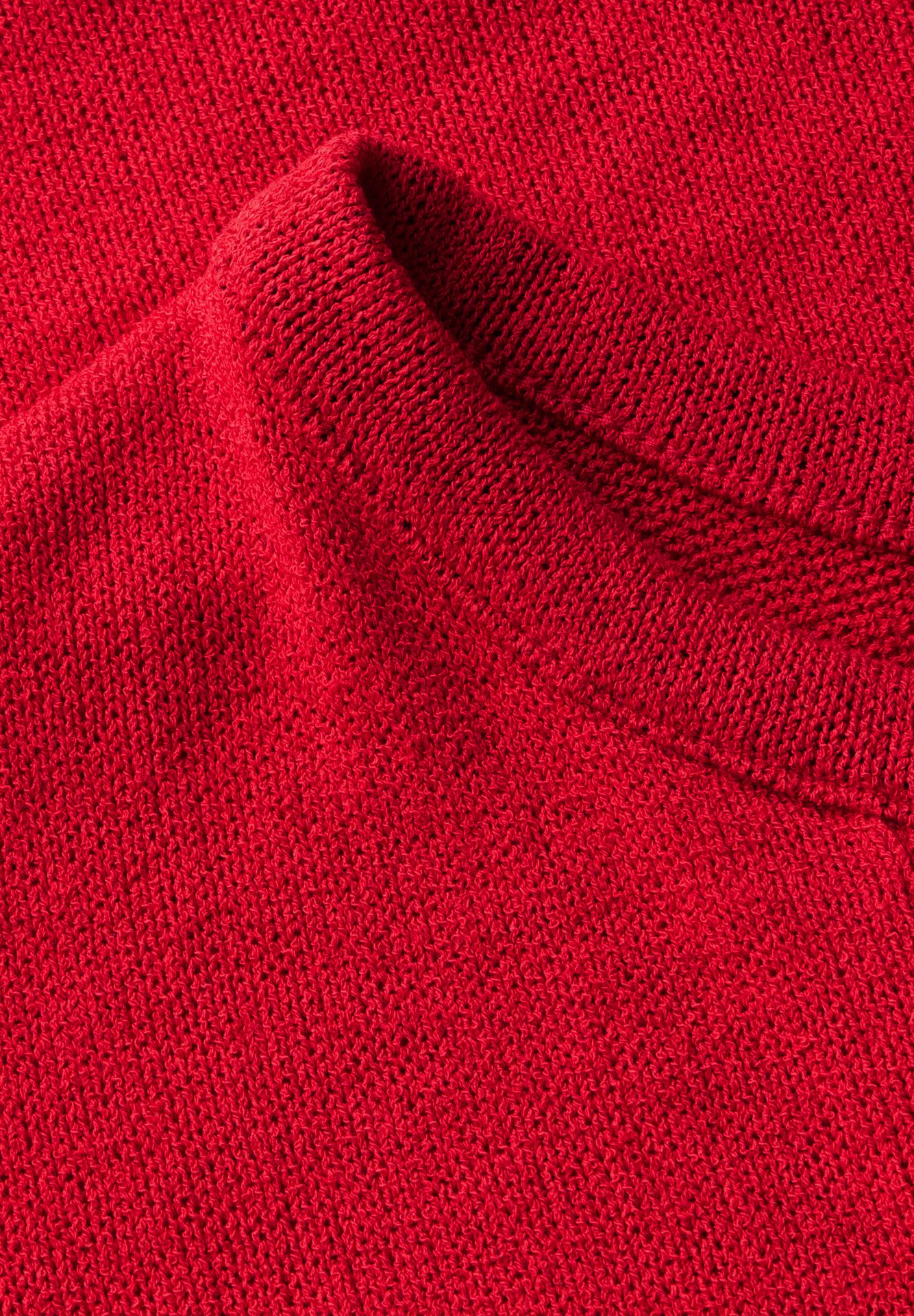 Street-One A323142 summer knit look shirt glory red 2900153142061