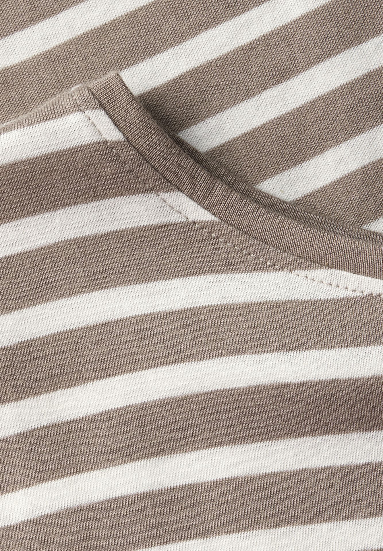 Street-One A323175 striped shirt w.wording vintage stone 2900153184030