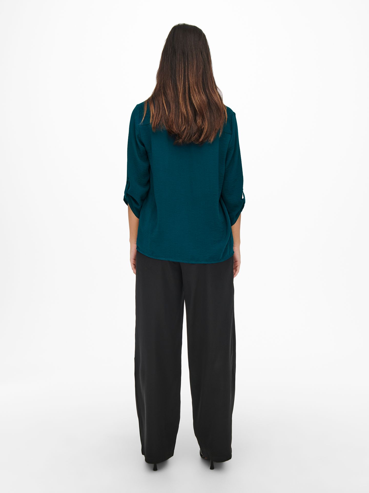 JDY JDYDIVYA LIFE 3/4 TOP WVN NOOS Reflecting Pond 2900157619026