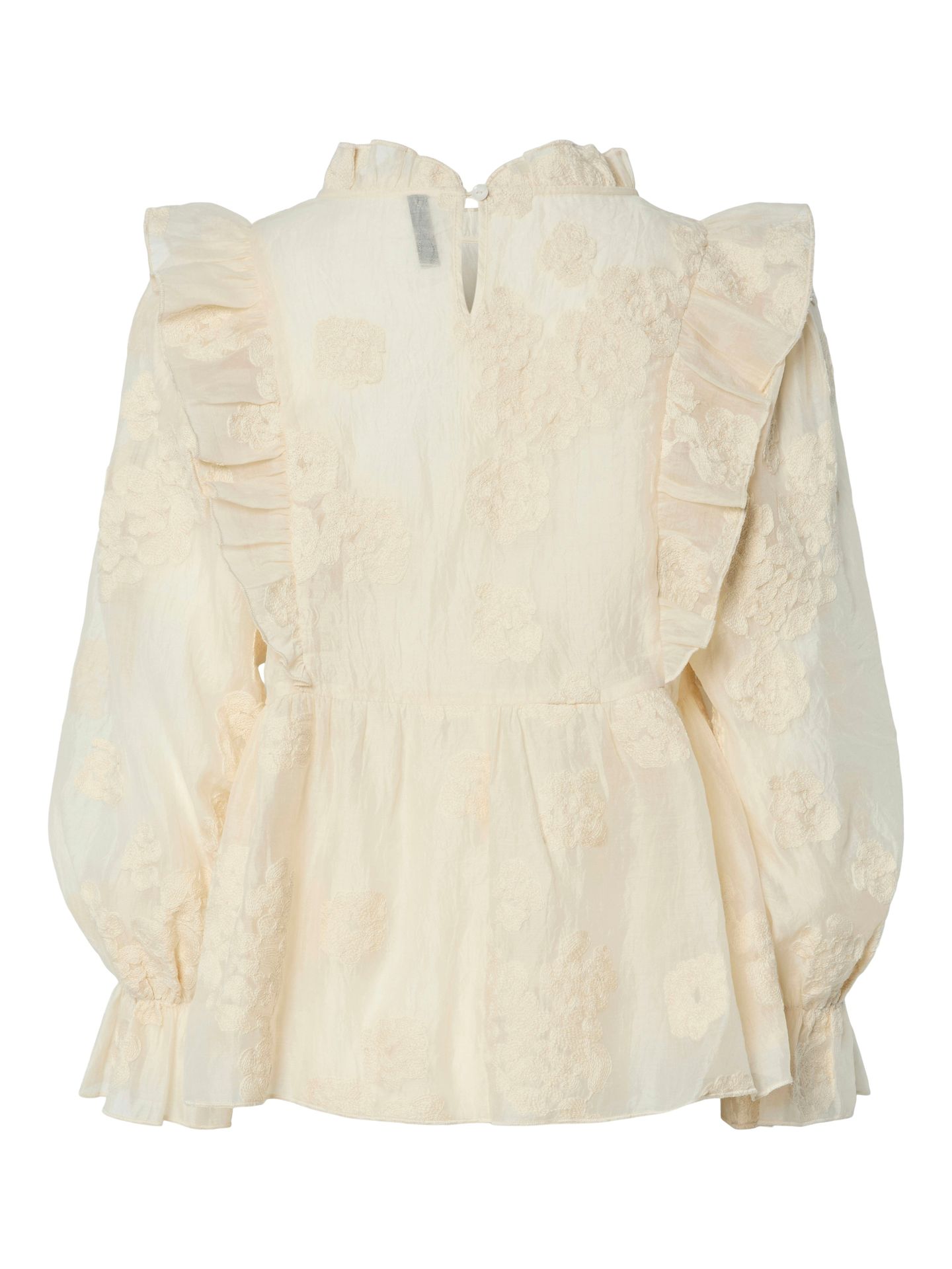 Pieces PCDANA LS O-NECK TOP WVN D2D Cloud Dancer 2900153252012 Pieces PCDANA LS O-NECK TOP WVN D2D Cloud Dancer 2900153252012