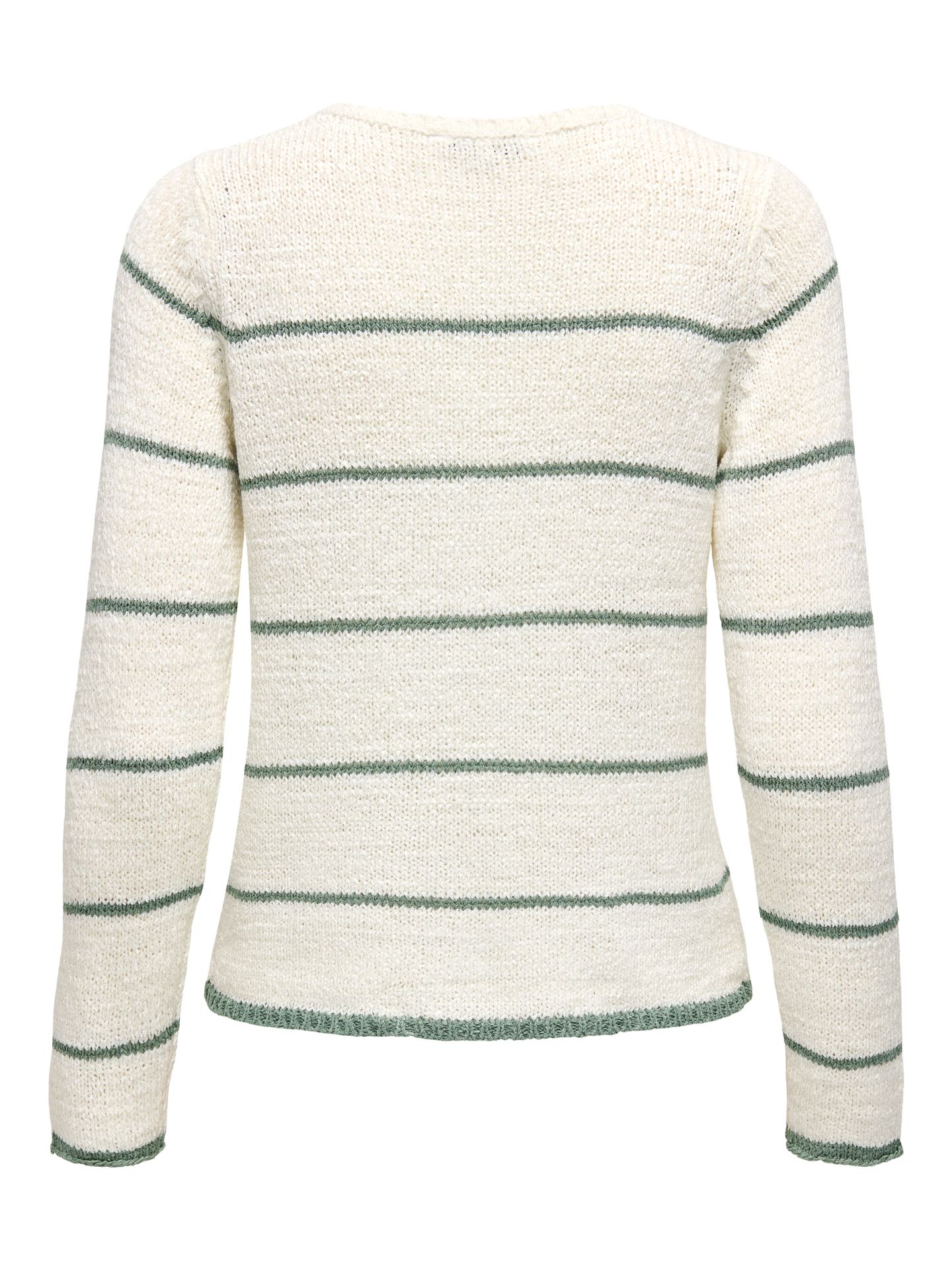 Only ONLGEENA L/S V-NECK KNT NOOS Cloud Dancer/2024 BRODERIE ANGLAISE 2900153264039