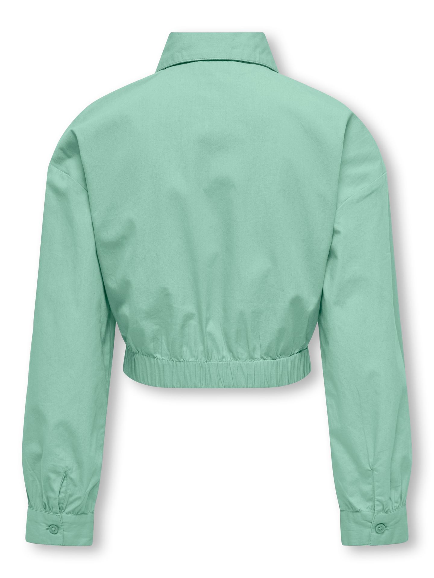 Only KOGNORA LS SHORT ELASTIC SHIRT CP W Birds Egg Green 2900153270023