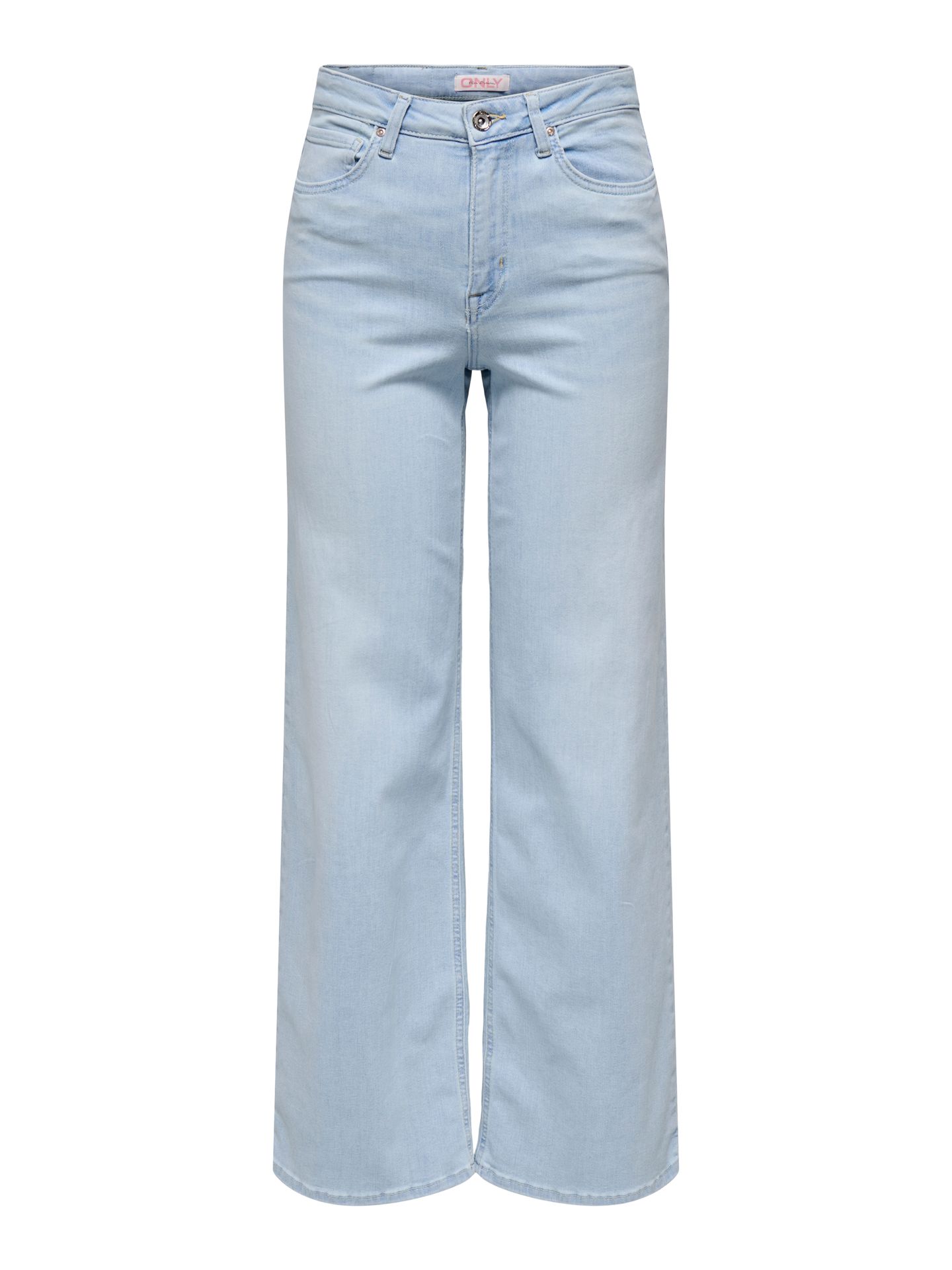Only ONLMADISON BLUSH HW WIDE DNM CRO495 Light Blue Bleached Denim 2900153283108