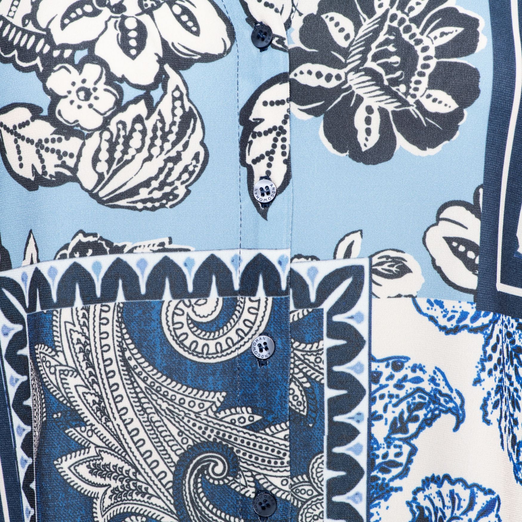 &Co Woman VAYEN PAISLEY PATCHW 51076 bi-indigo multi 2900153352064
