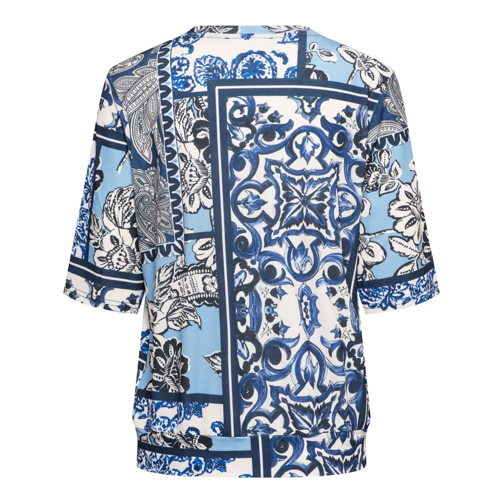 &Co Woman LUCILLE PAISLEY PATCHW 51076 bi-indigo multi 2900153353085 &Co Woman LUCILLE PAISLEY PATCHW 51076 bi-indigo multi 2900153353085