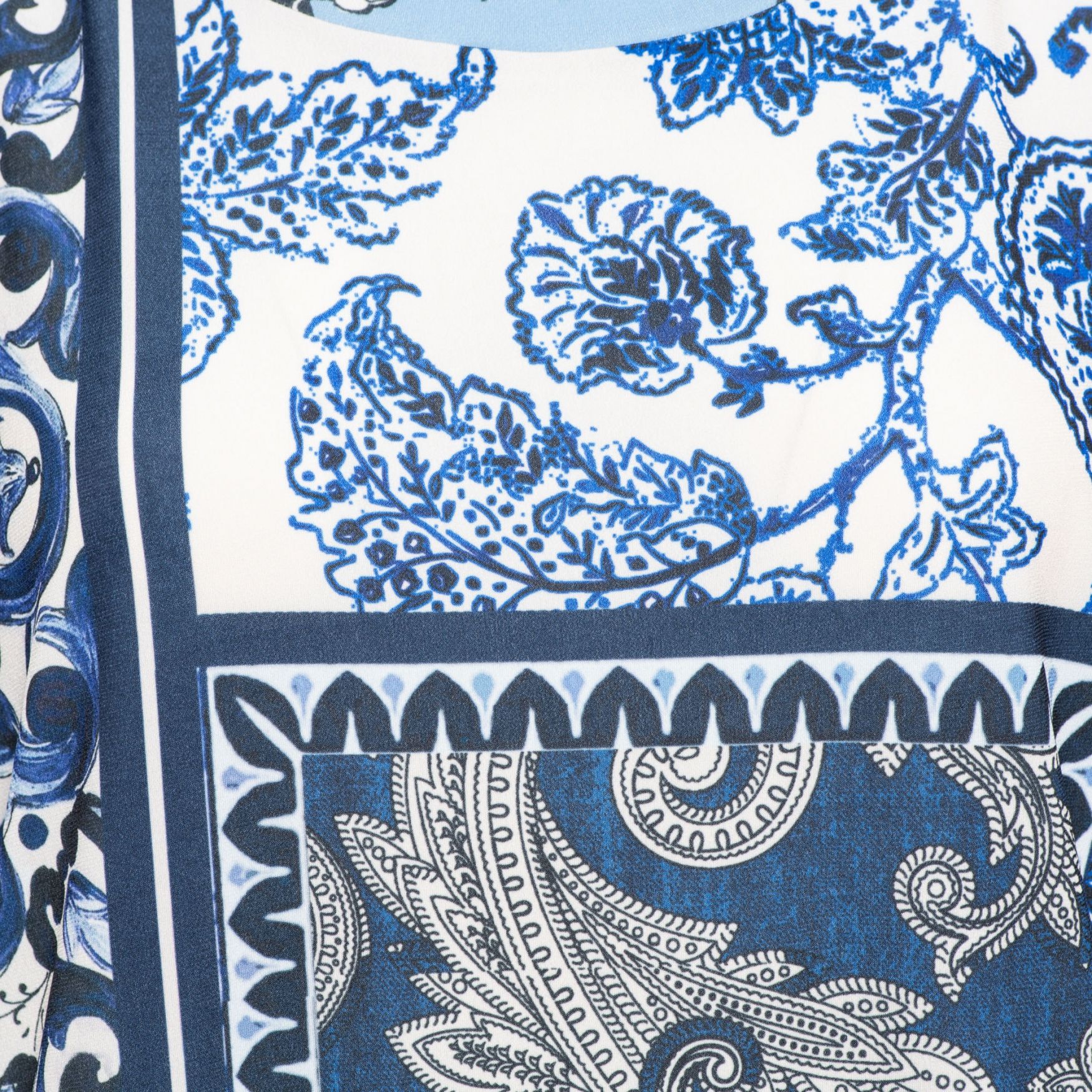&Co Woman LUCILLE PAISLEY PATCHW 51076 bi-indigo multi 2900153353085 &Co Woman LUCILLE PAISLEY PATCHW 51076 bi-indigo multi 2900153353085