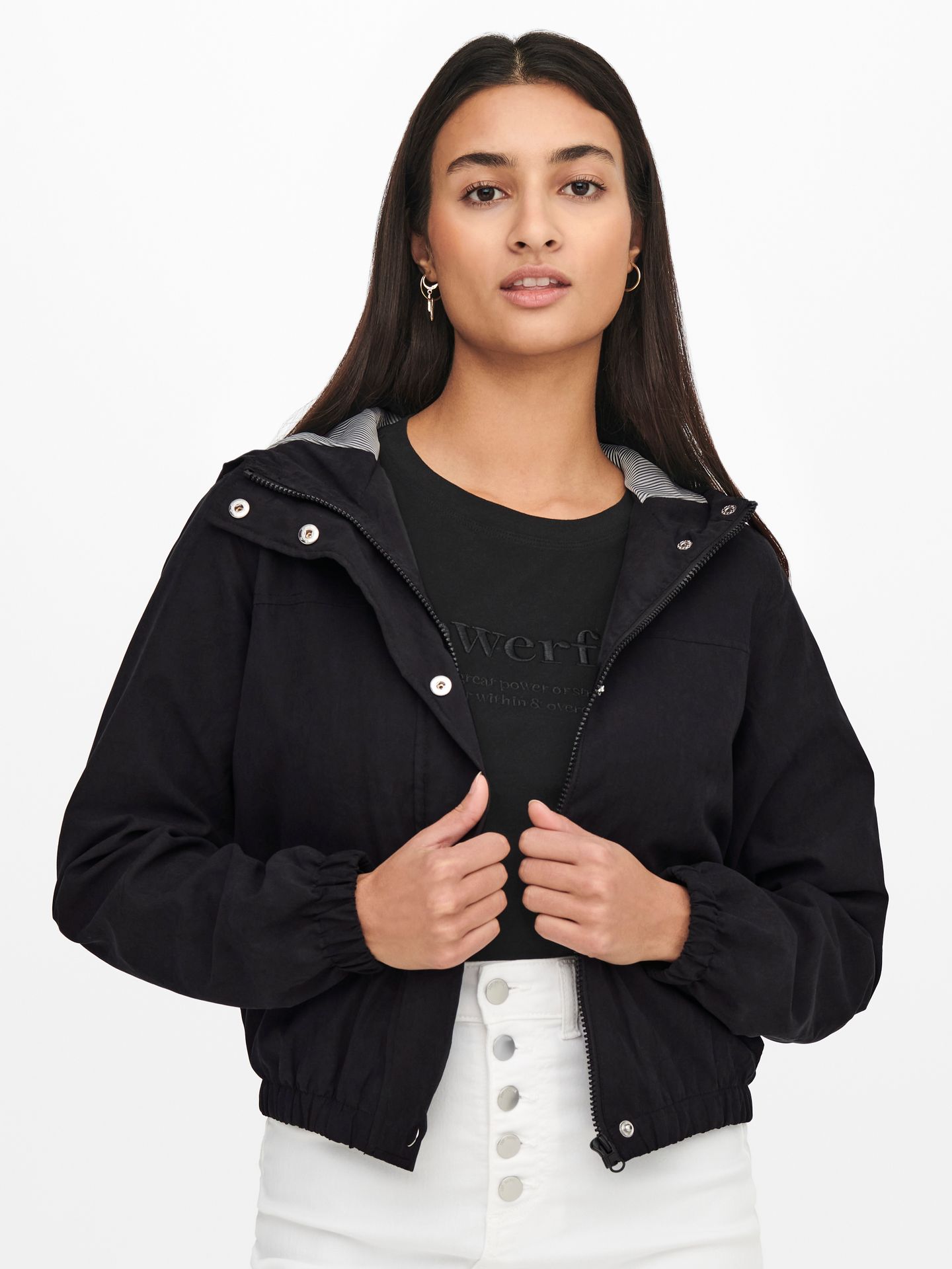 JDY JDYHAZEN SHINE JACKET OTW YFM NOOS Black/Liatris glitter 00111585-EKA26011400000203