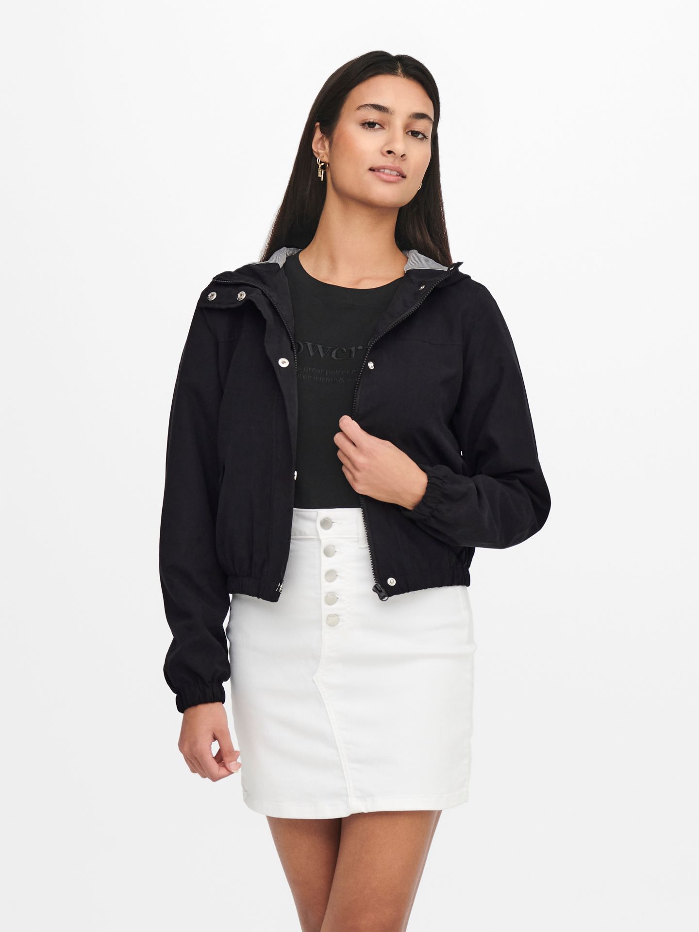 JDY JDYHAZEN SHINE JACKET OTW YFM NOOS Black/Liatris glitter 2900162621069