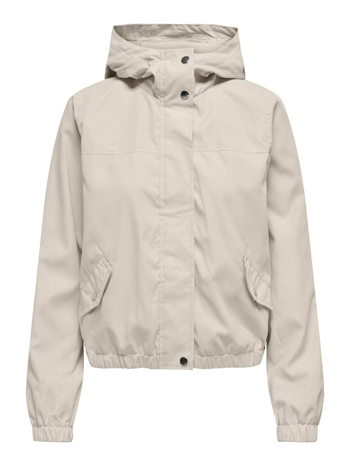 JDY JDYHAZEN SHINE JACKET OTW YFM NOOS Moonbeam/WHITE/ MOONBEAM HOOD LININ 2900153363039