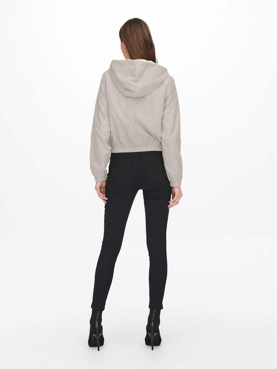 JDY JDYHAZEN SHINE JACKET OTW YFM NOOS Moonbeam/WHITE/ MOONBEAM HOOD LININ 2900153363039