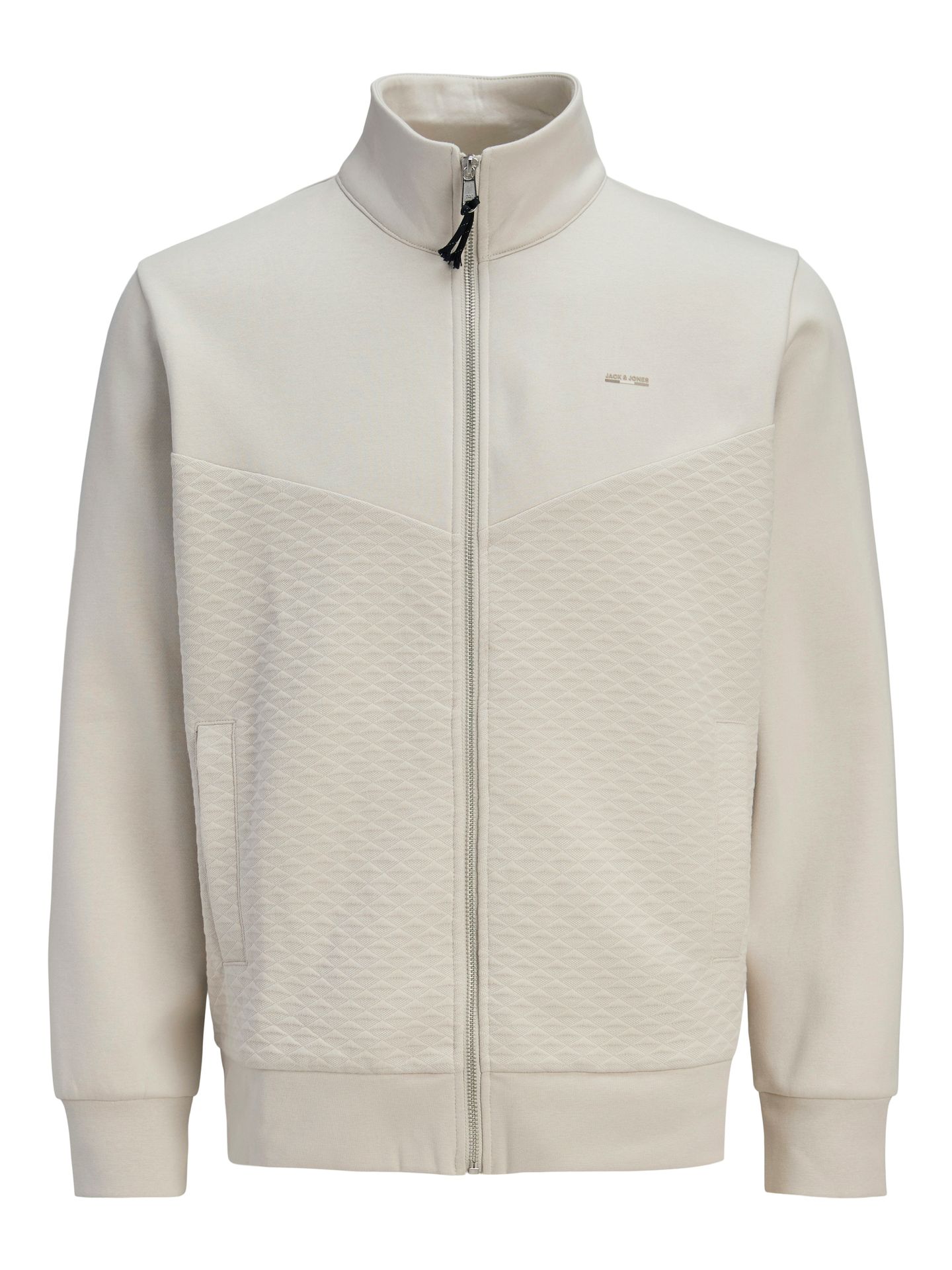 Jack & Jones JPRBLUFRANKIE SWEAT ZIP HIGH NECK Moonstruck 00111589-EKA26011400003233