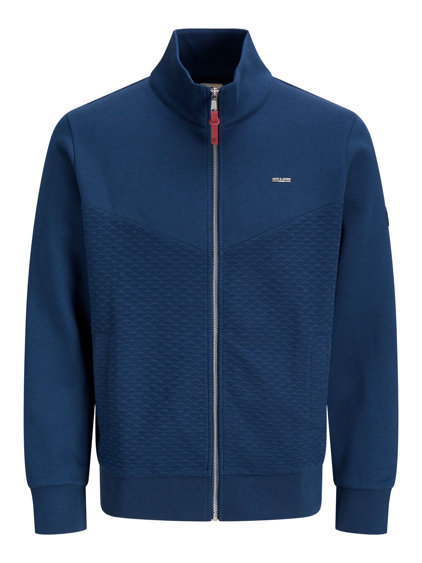 Jack & Jones JPRBLUFRANKIE SWEAT ZIP HIGH NECK Insignia Blue 00111589-EKA26011400003648