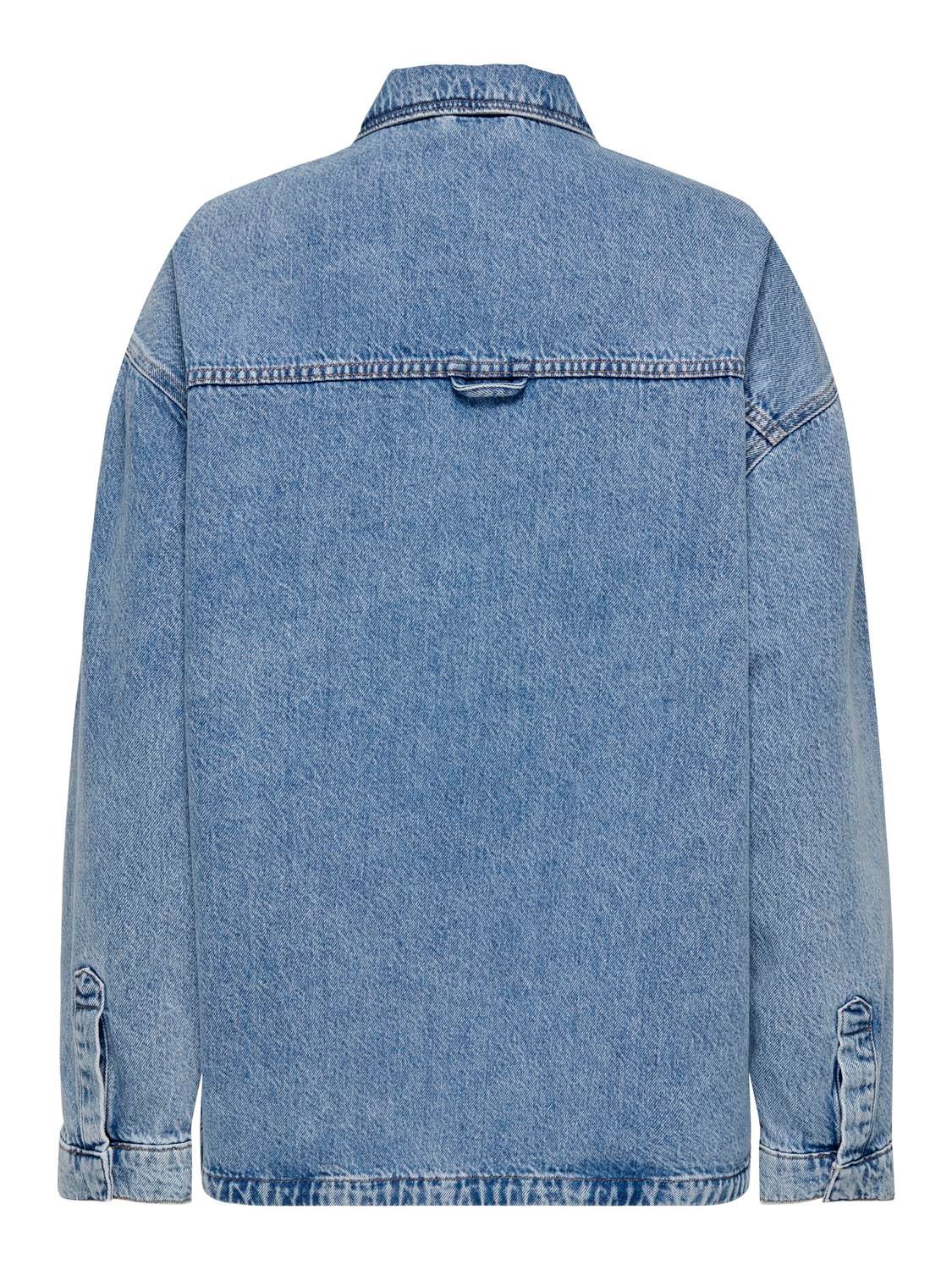 Only ONLEMMIE L/S SHIRT MB DNM AZ NOOS Light Blue Denim 2900153403032