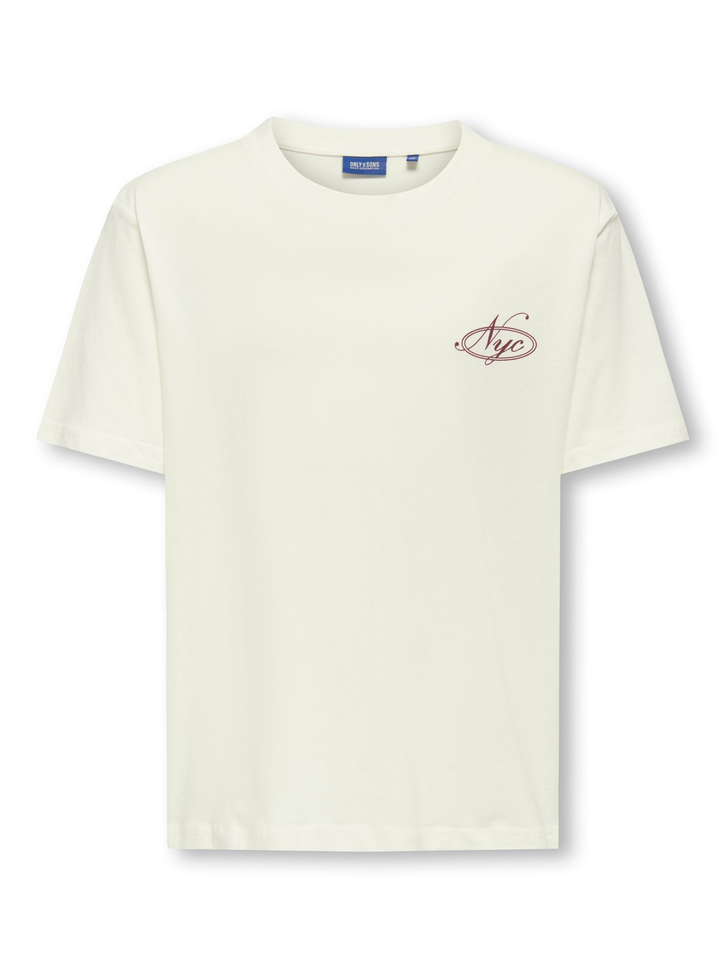 Only & Sons OSJVISTA RLX SS TEE Cloud Dancer/LOCALS 2900153407016 Only & Sons OSJVISTA RLX SS TEE Cloud Dancer/LOCALS 2900153407016