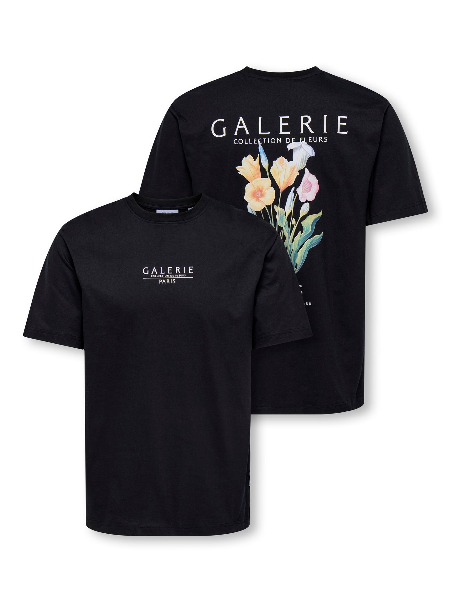 Only & Sons OSJVISTA RLX SS TEE Jet Black/VISTA BLACK 2900153406040 Only & Sons OSJVISTA RLX SS TEE Jet Black/VISTA BLACK 2900153406040