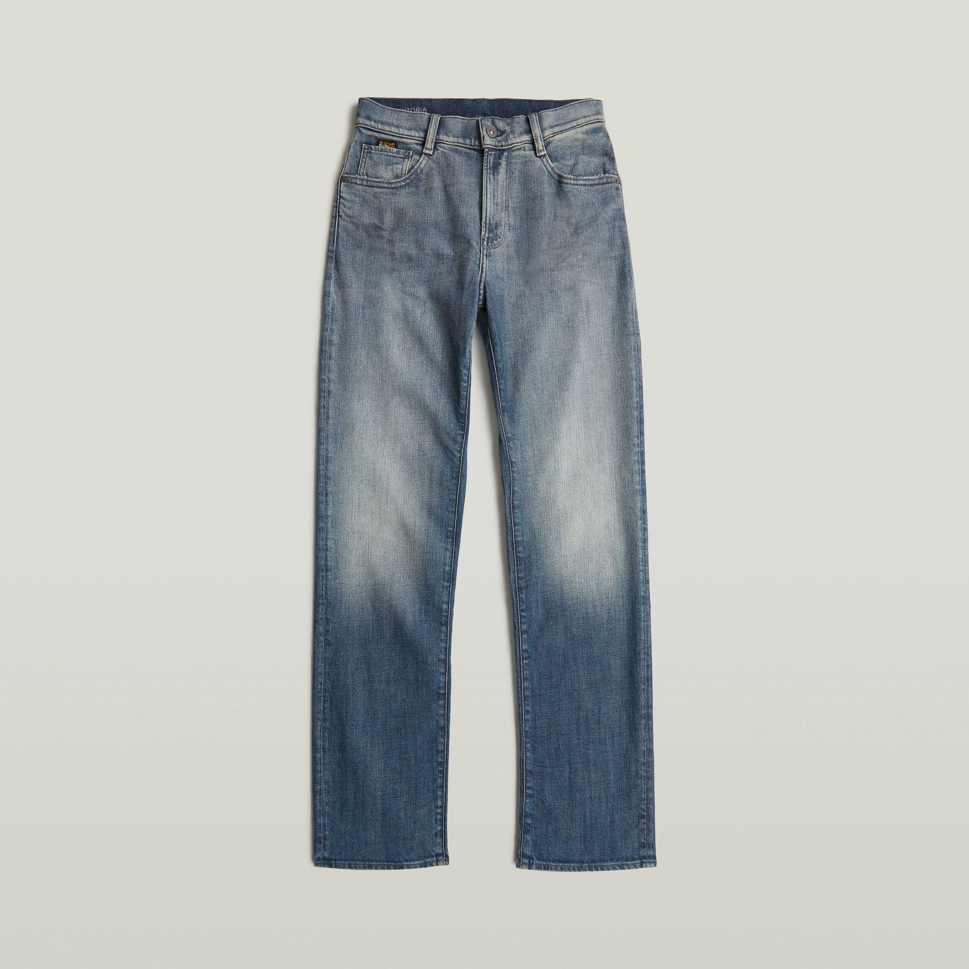 G-star Raw Viktoria High Straight Wmn H080 antique faded steel blue 2900153422613