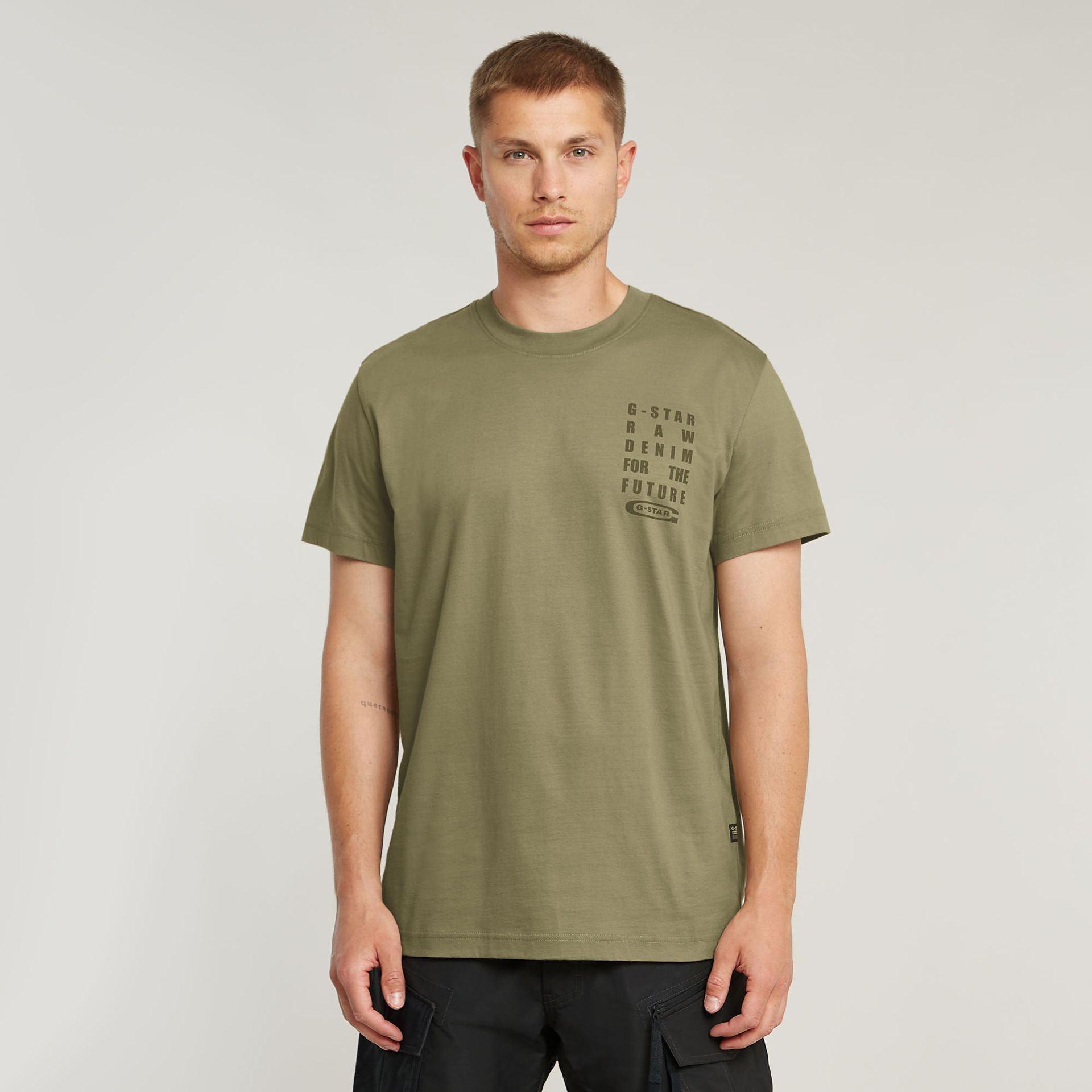 G-star Raw Text chest r t 6057 ensis green 2900153431080