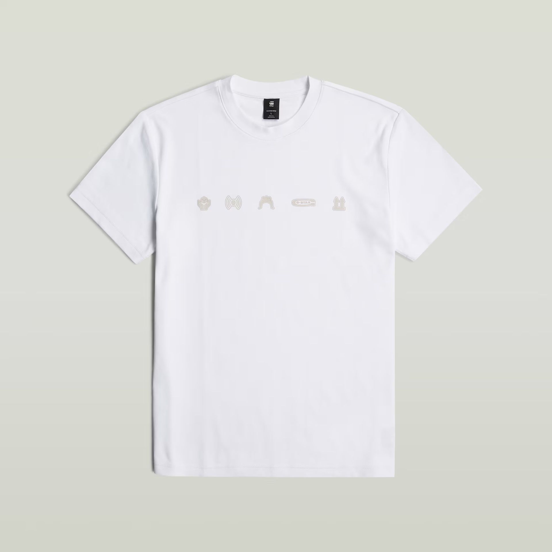 G-star Raw Small symbols r t 110 white 2900153436078