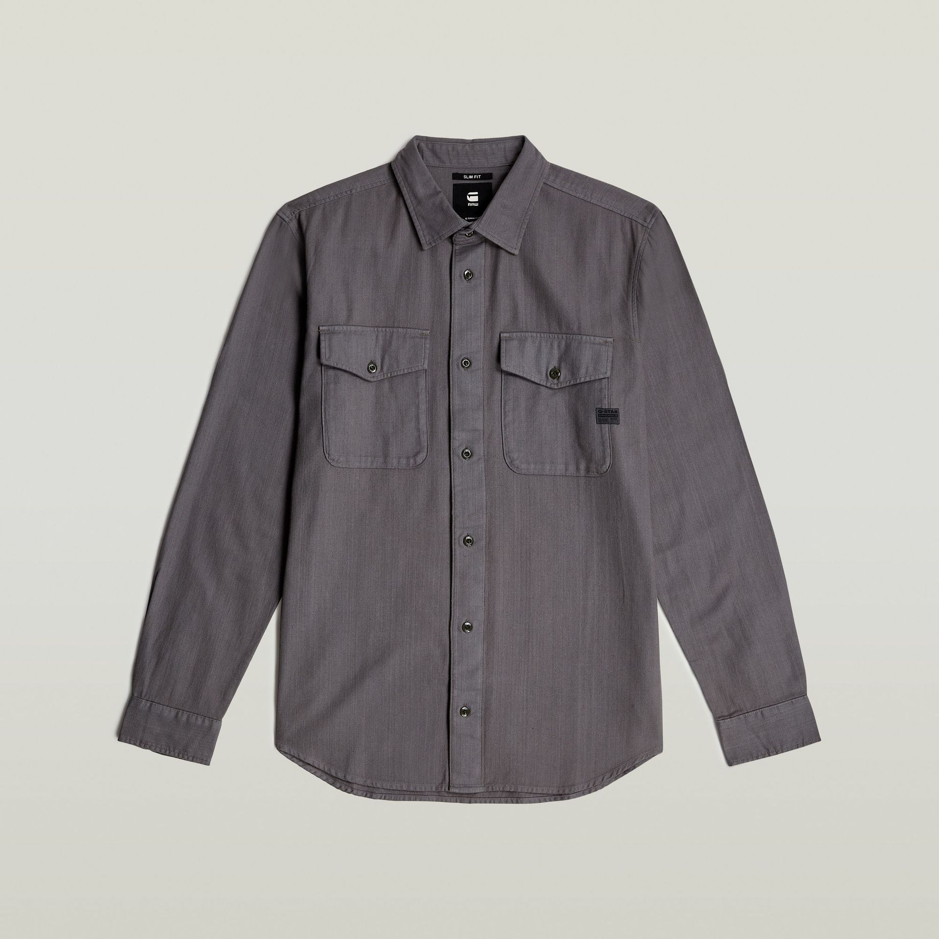 G-star Raw Marine Slim Shirt l\s C496 gs grey gd 2900153442048