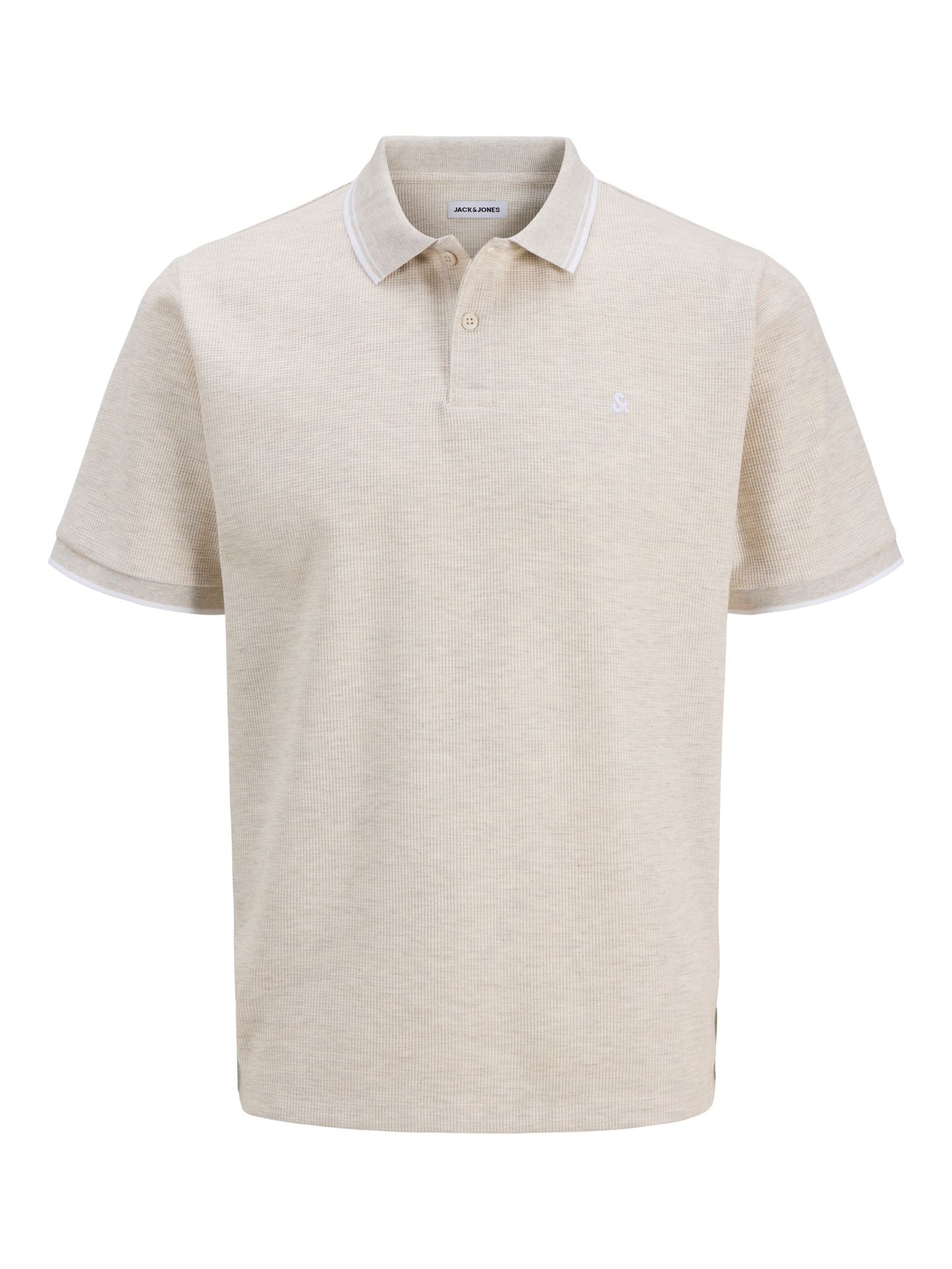 Jack & Jones JJEAUSTIN POLO SS NOOS Antique White/Play & Melange 00111629-EKA26011400003630